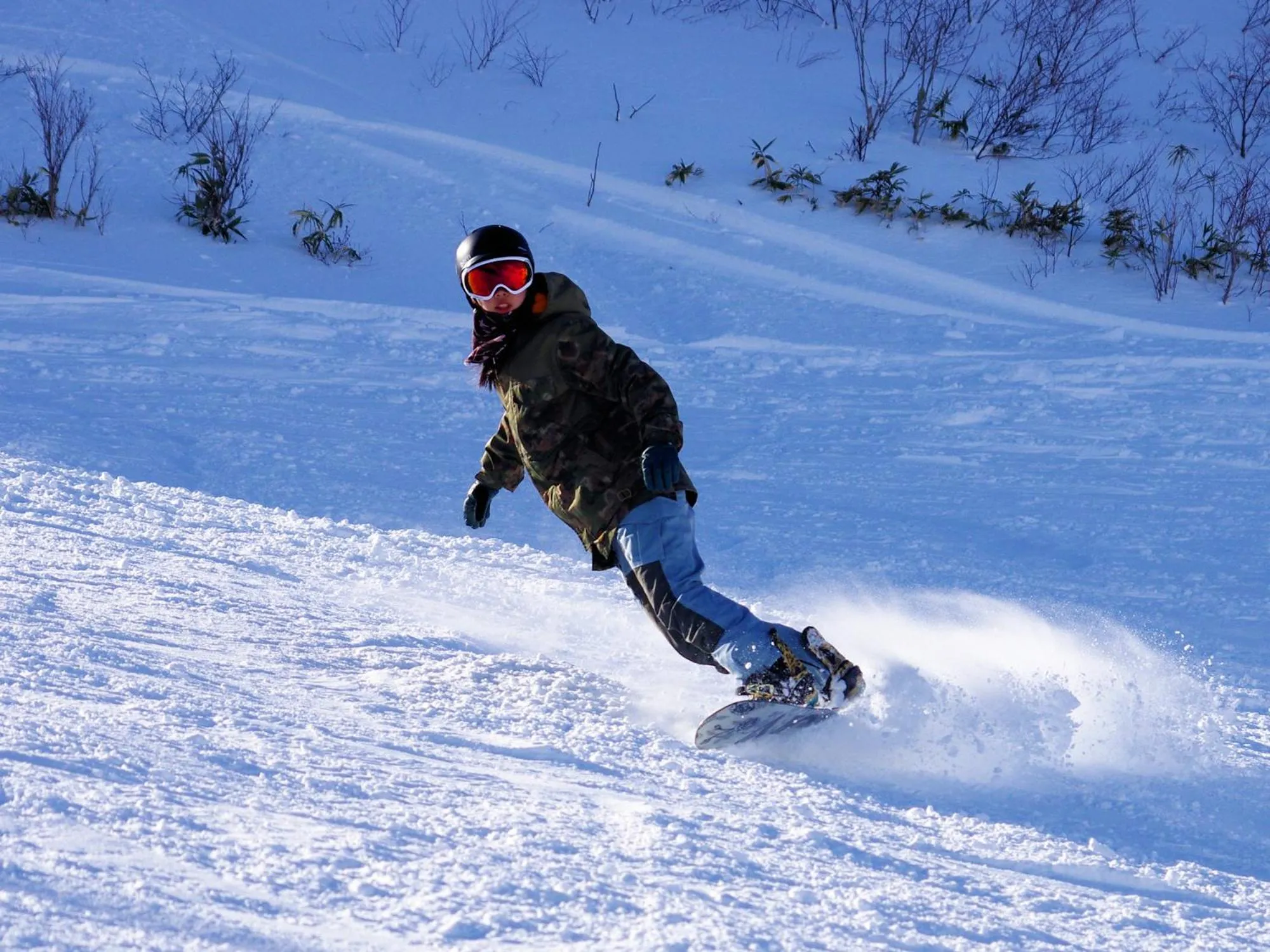 Skiing in Ryokan Okayama