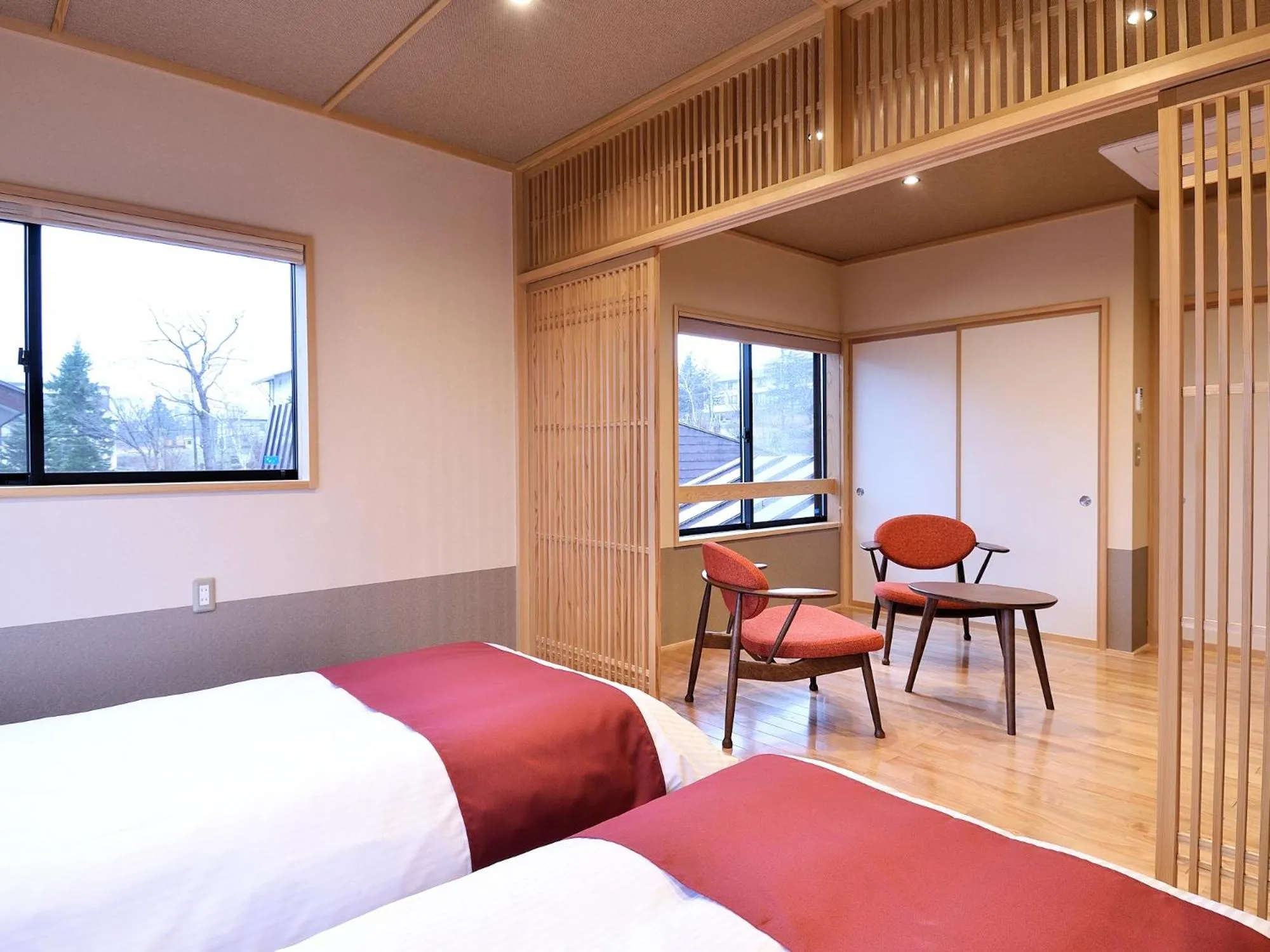 Bedroom, Bed in Ryokan Okayama