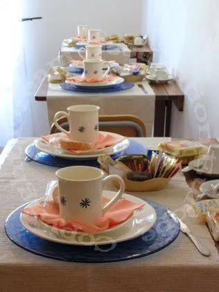 Communal kitchen in Aenea's B&B