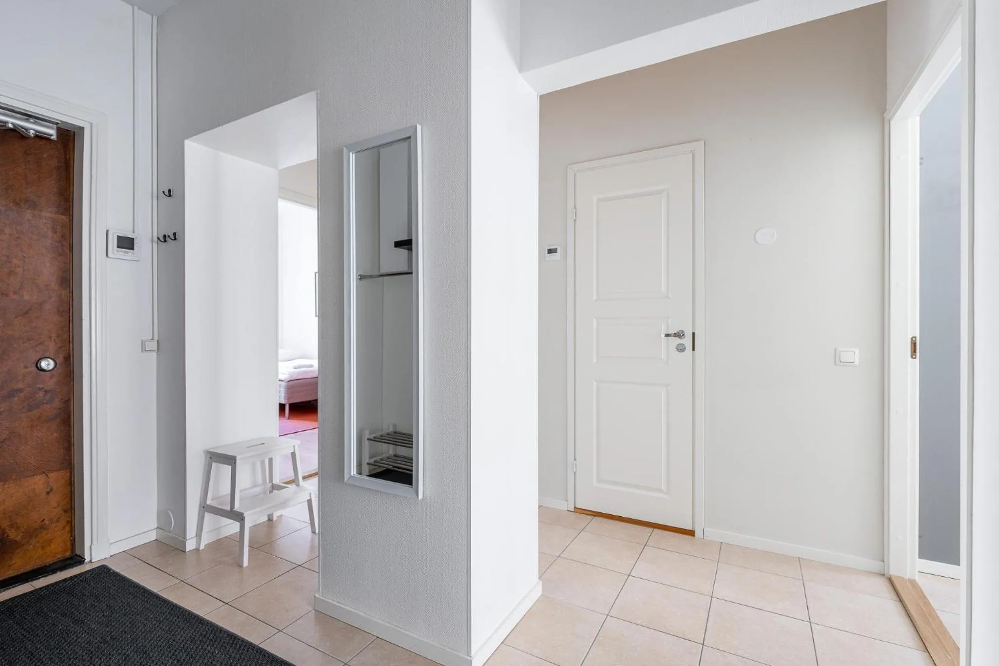 Bedroom in Historical 3BR Downtown Apartment with Sauna