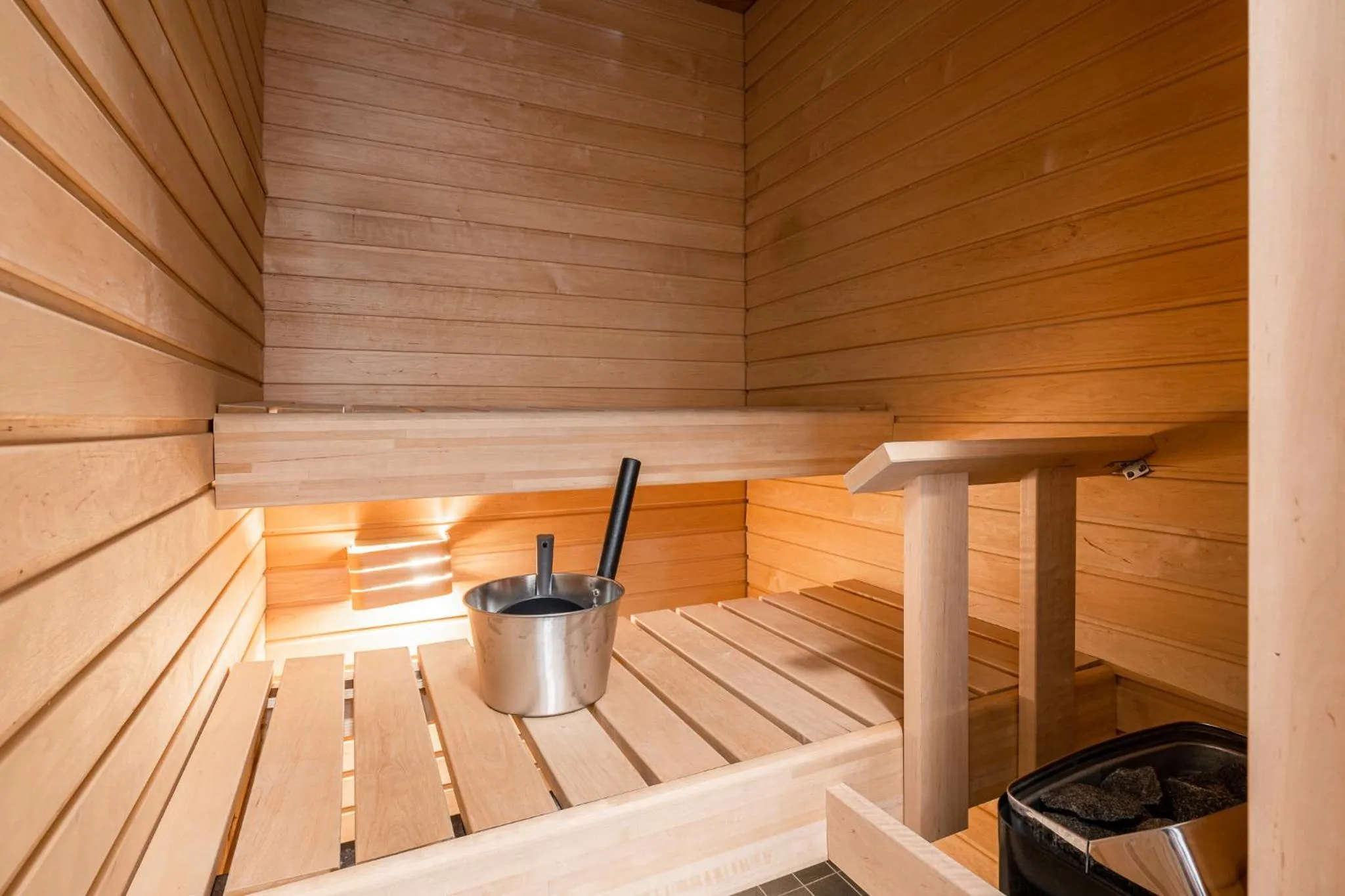 Sauna in Historical 3BR Downtown Apartment with Sauna