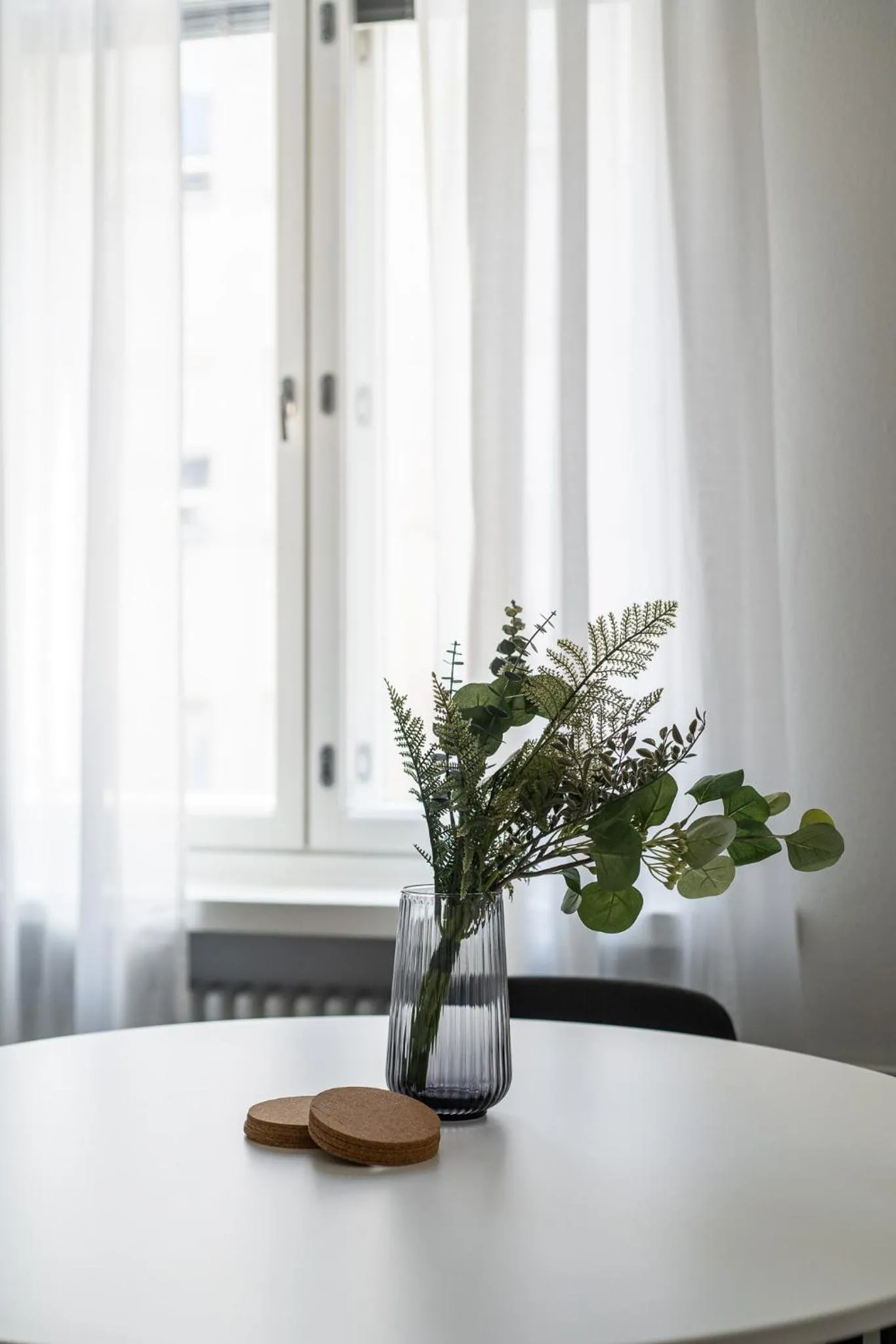 Dining area in Historical 3BR Downtown Apartment with Sauna