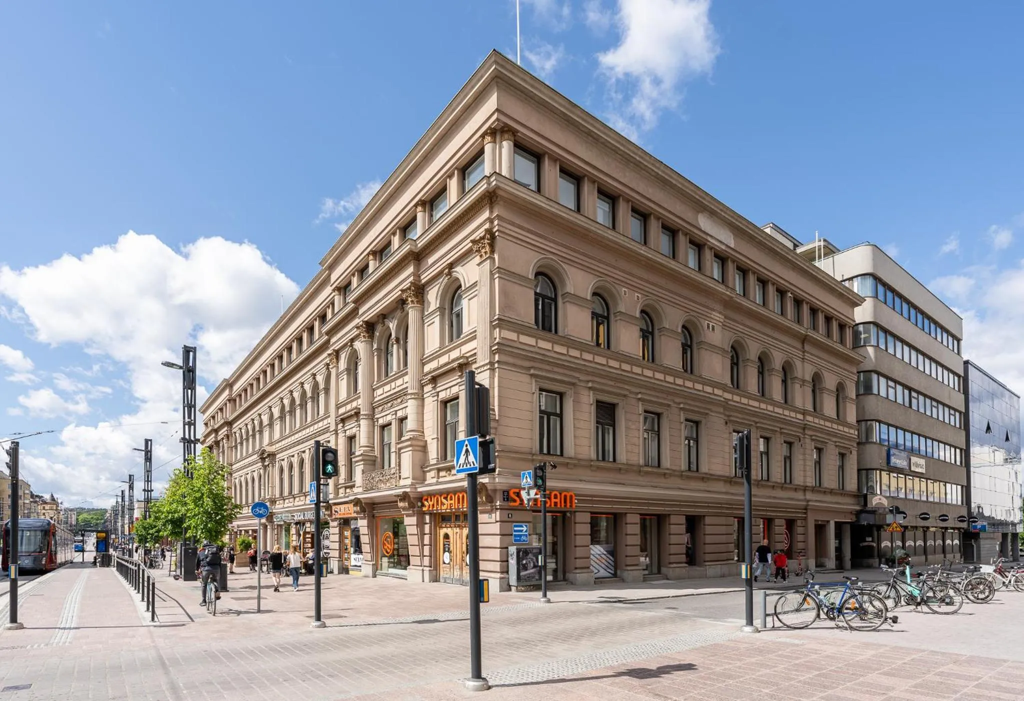 Property building in Historical 3BR Downtown Apartment with Sauna