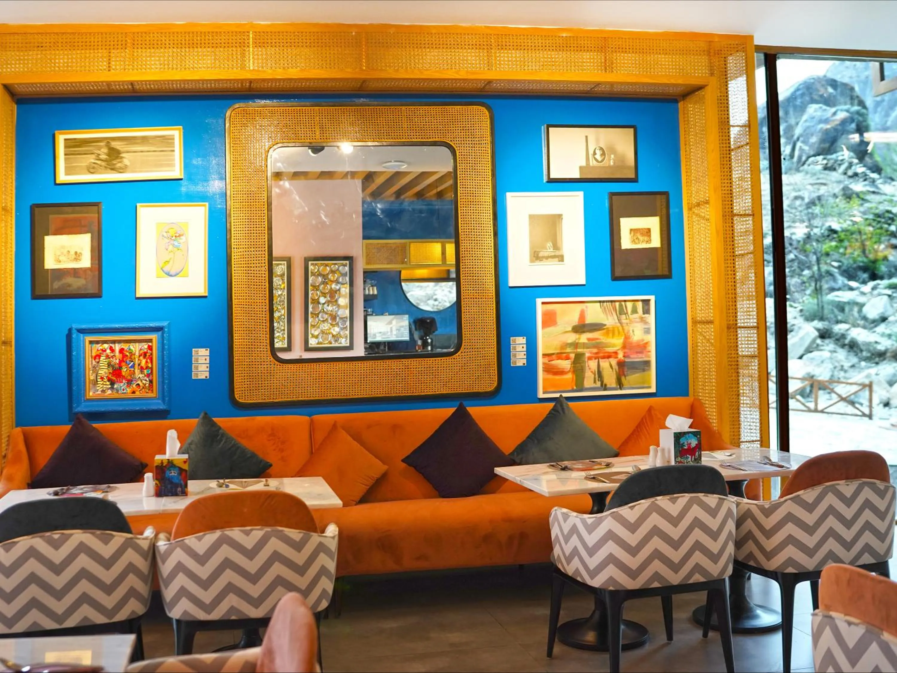 Restaurant/places to eat in Ambiance Resort Hunza