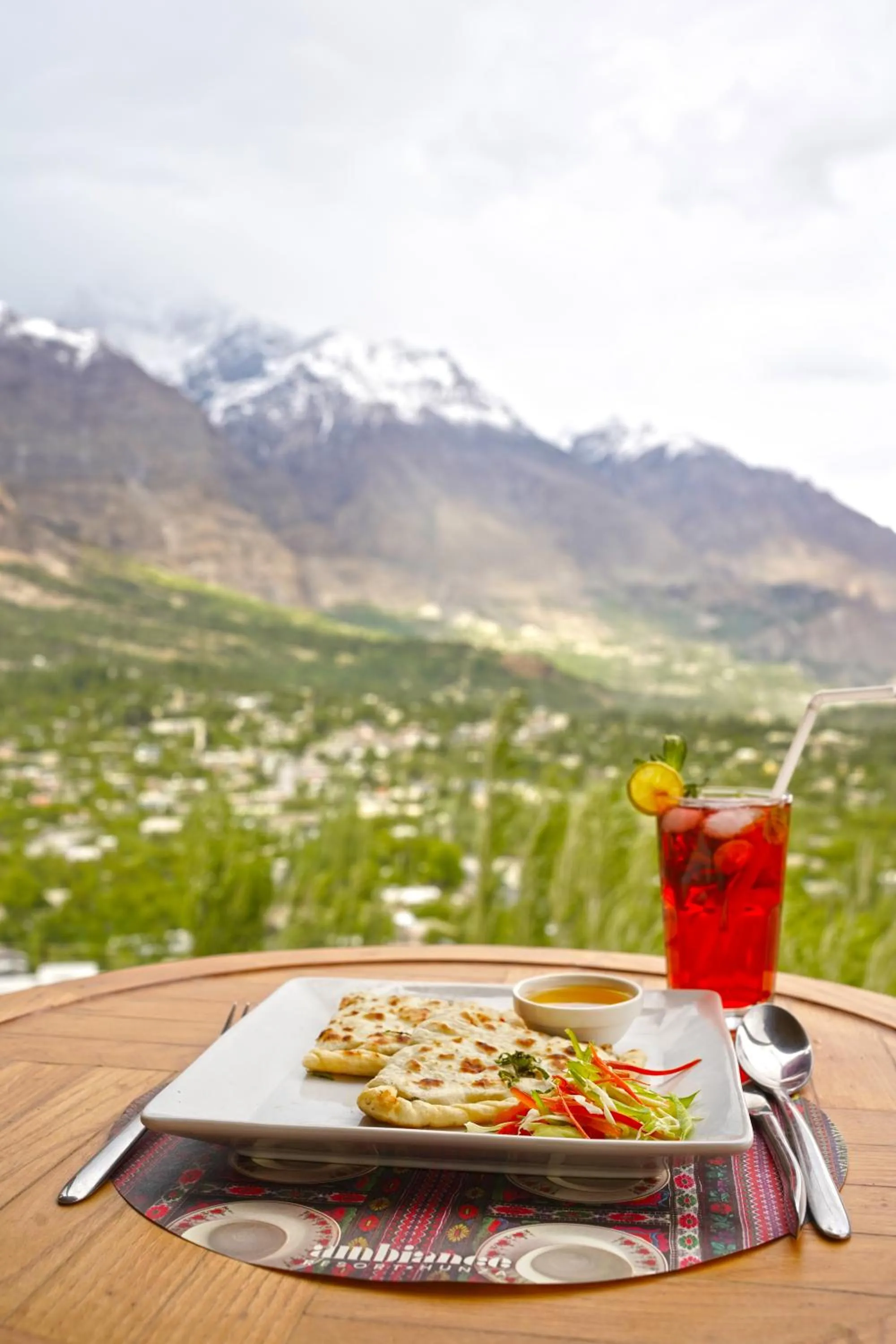 View (from property/room) in Ambiance Resort Hunza