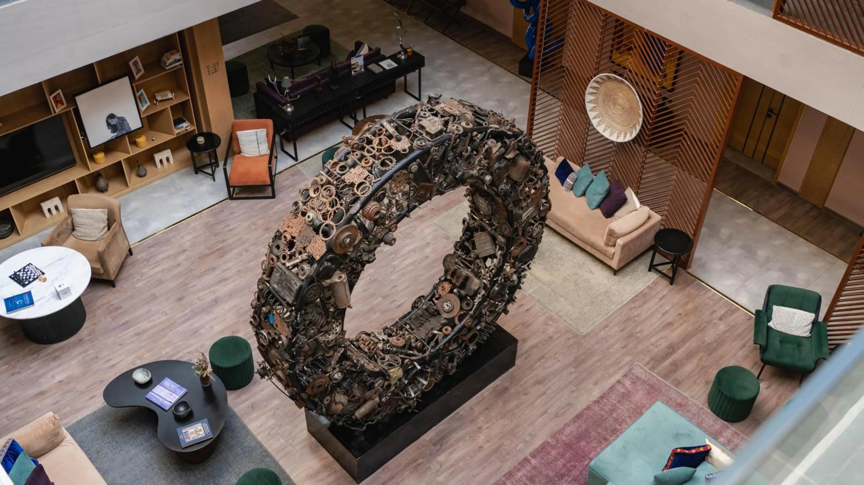 Bird's eye view in Ambiance Resort Hunza