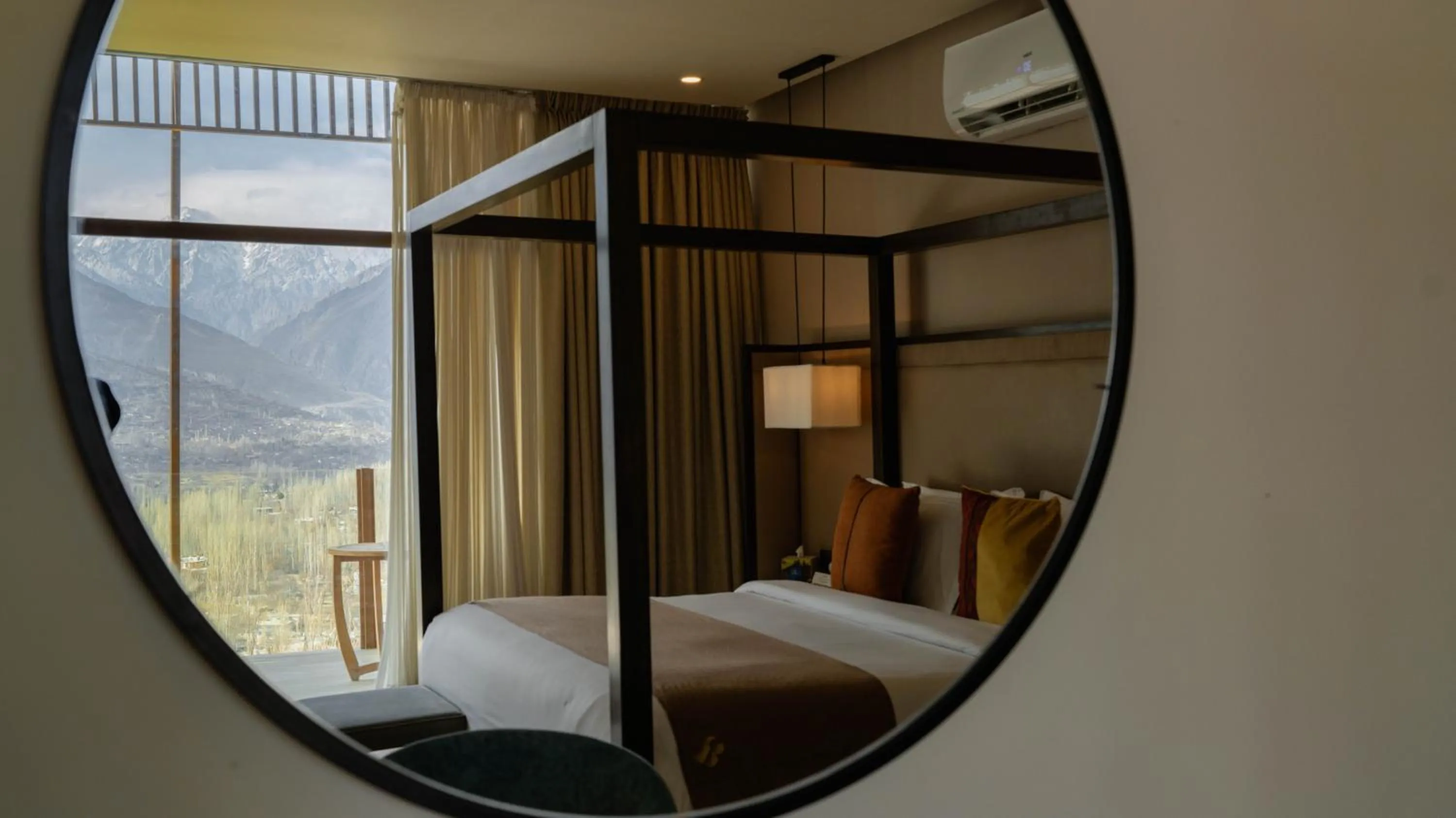 Bed in Ambiance Resort Hunza