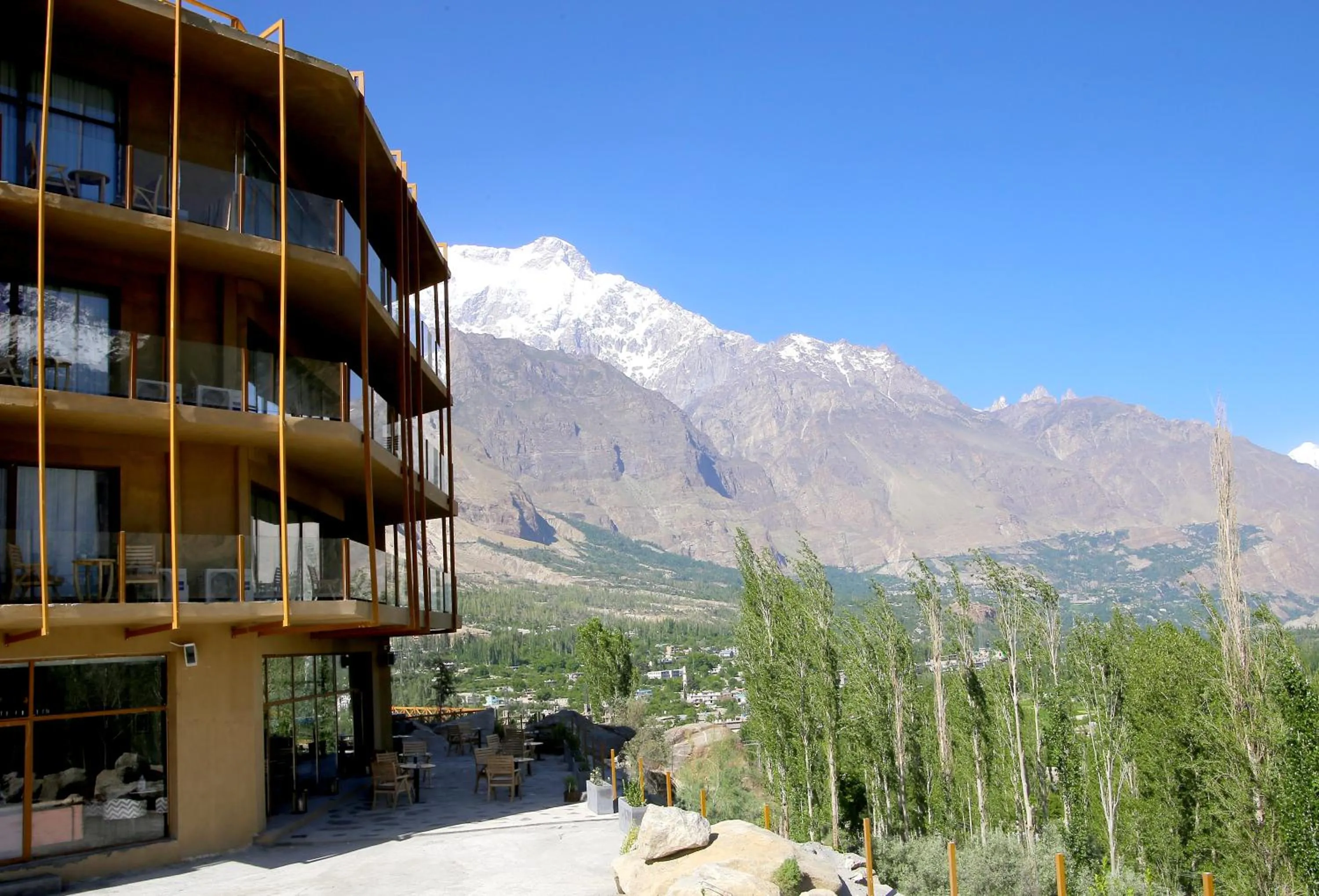 Property building in Ambiance Resort Hunza