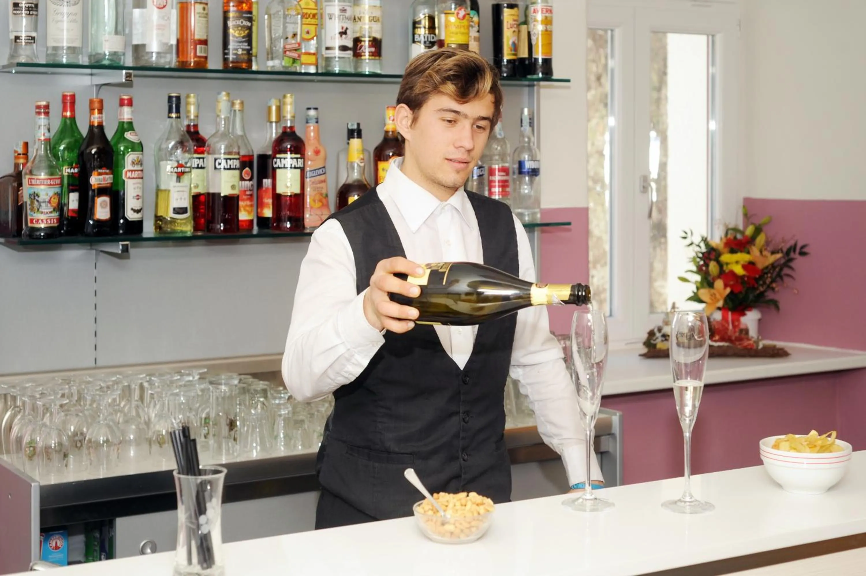 Staff in Hotel Croda Rossa