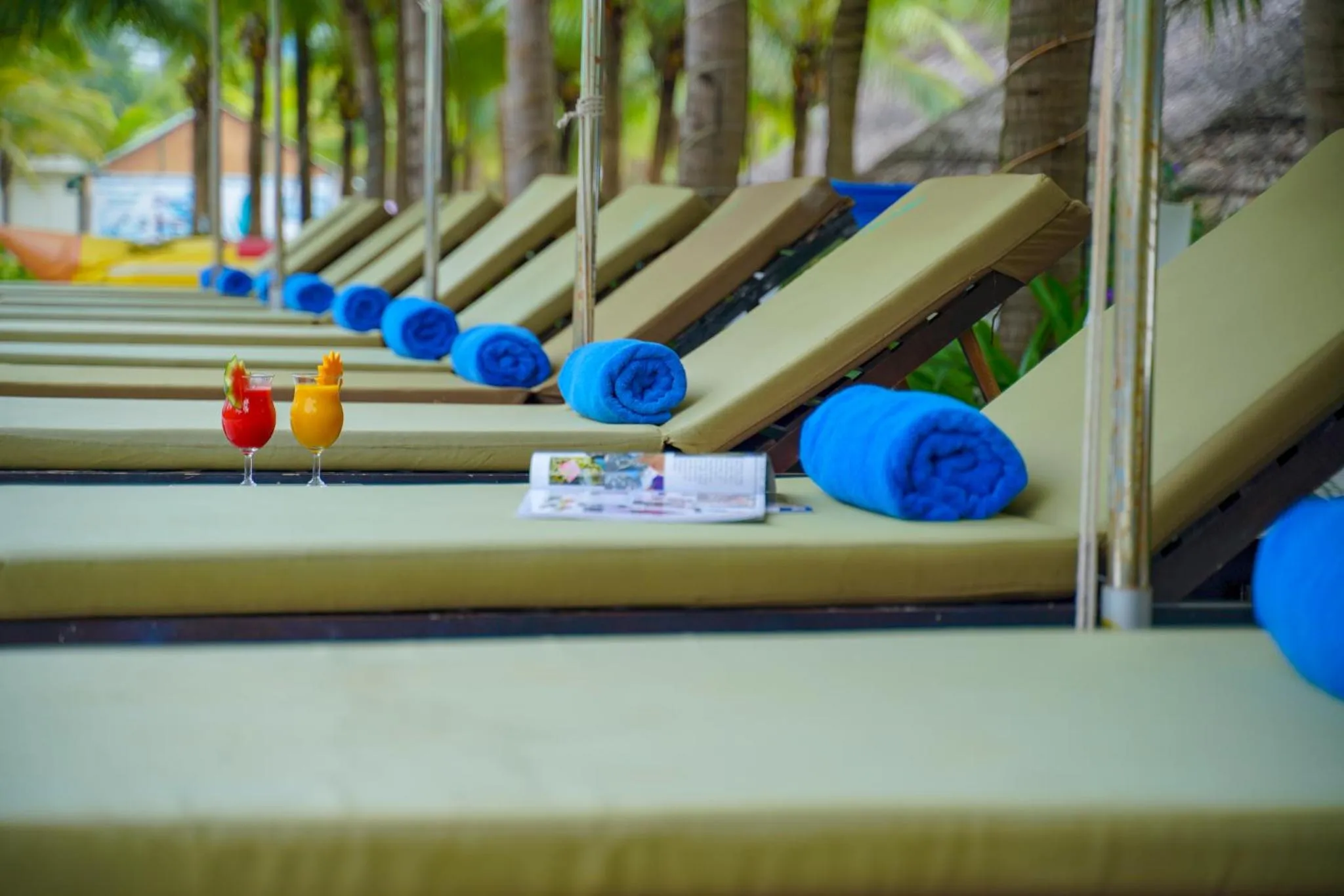 Swimming pool in Temple Da Nang Resort