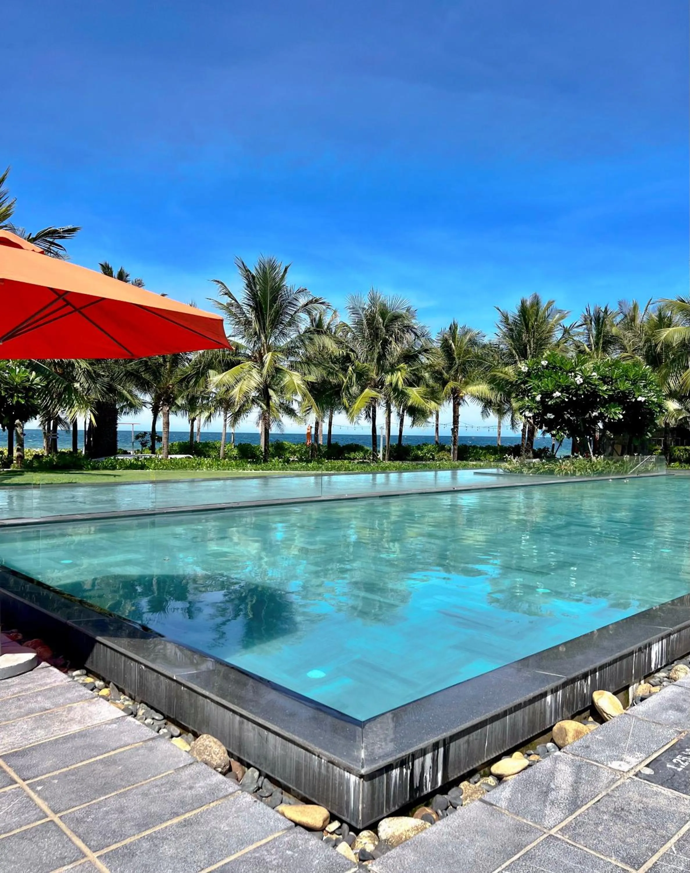 Swimming pool in Temple Da Nang Resort