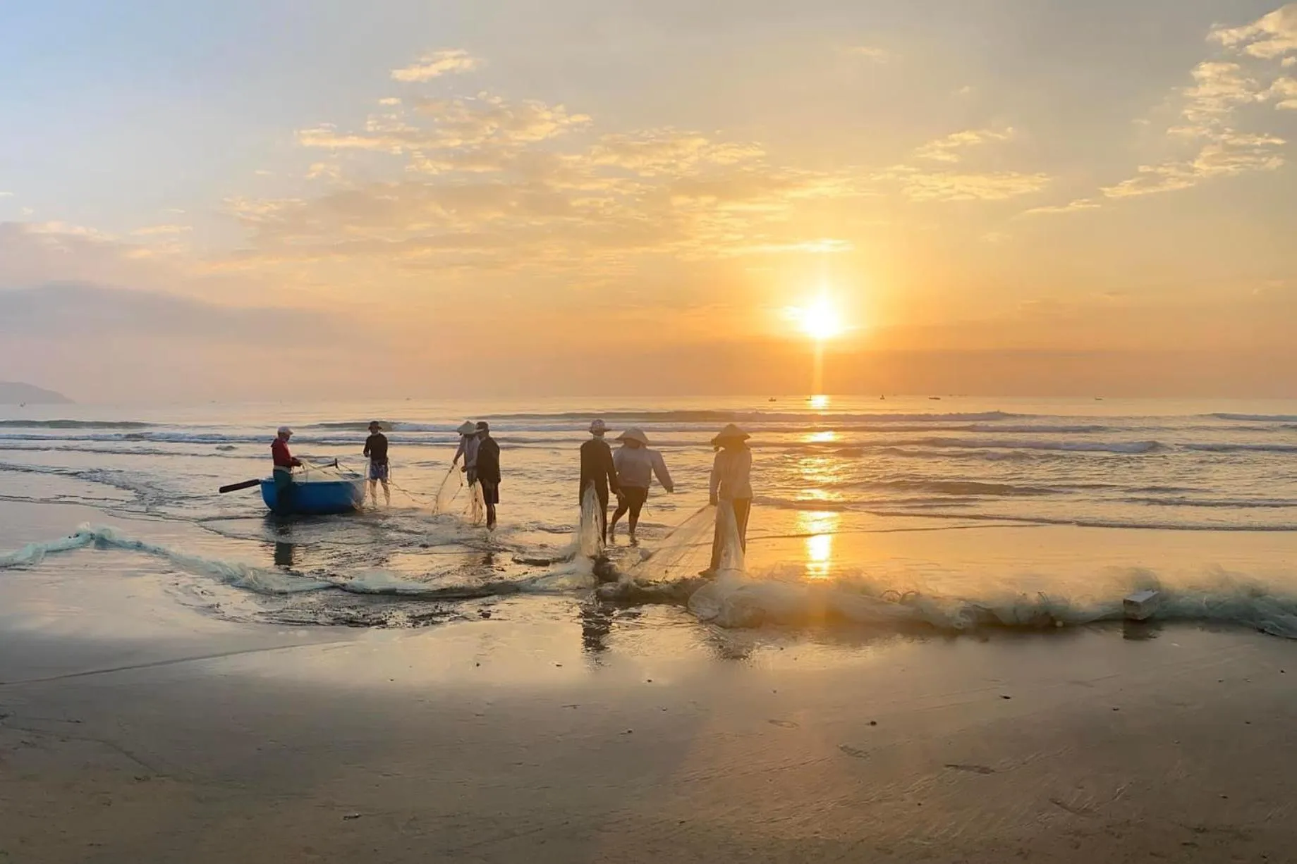 Beach in Temple Da Nang Resort