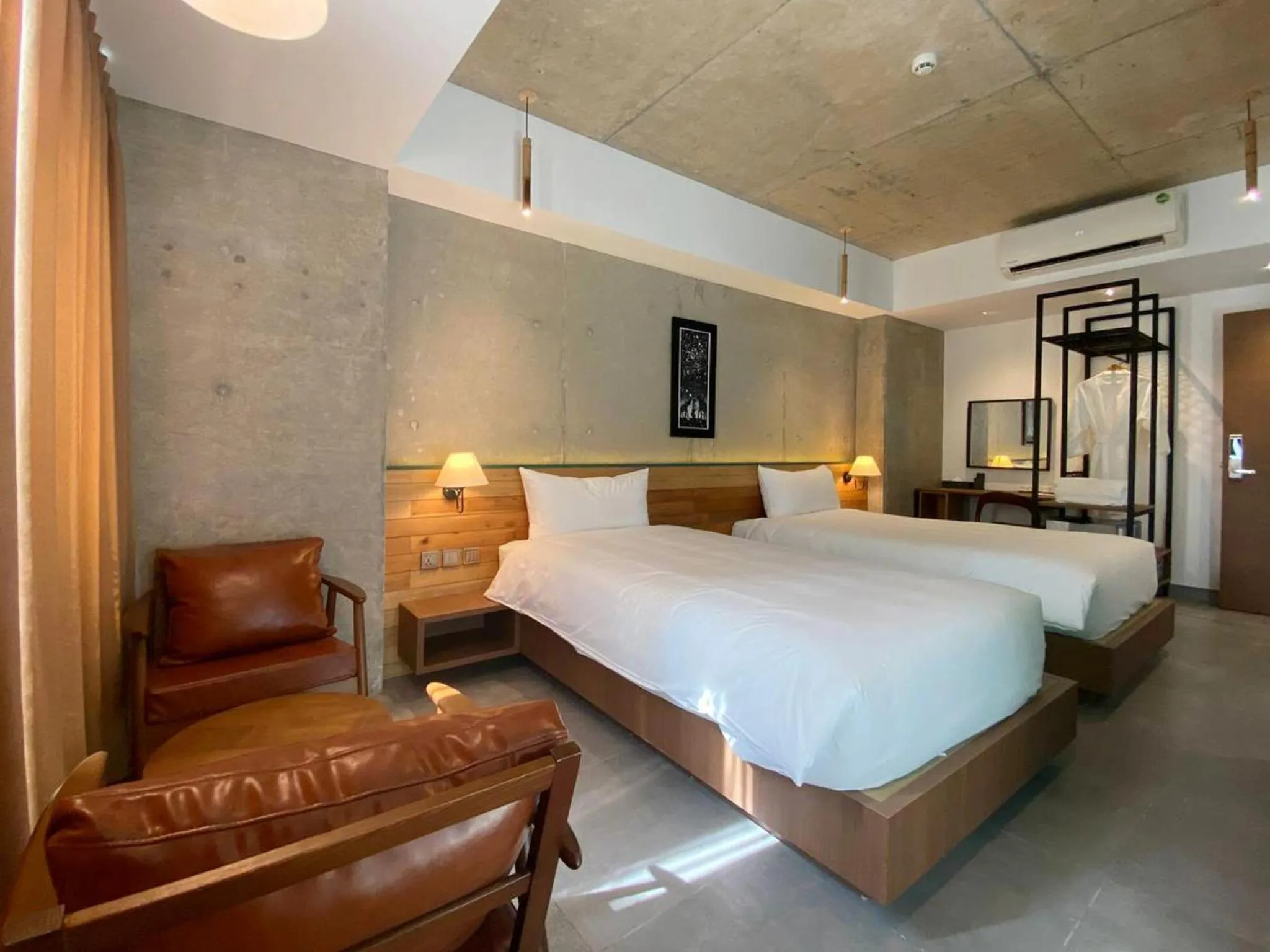 Bed in CHECK inn Phnom Penh Royal Palace