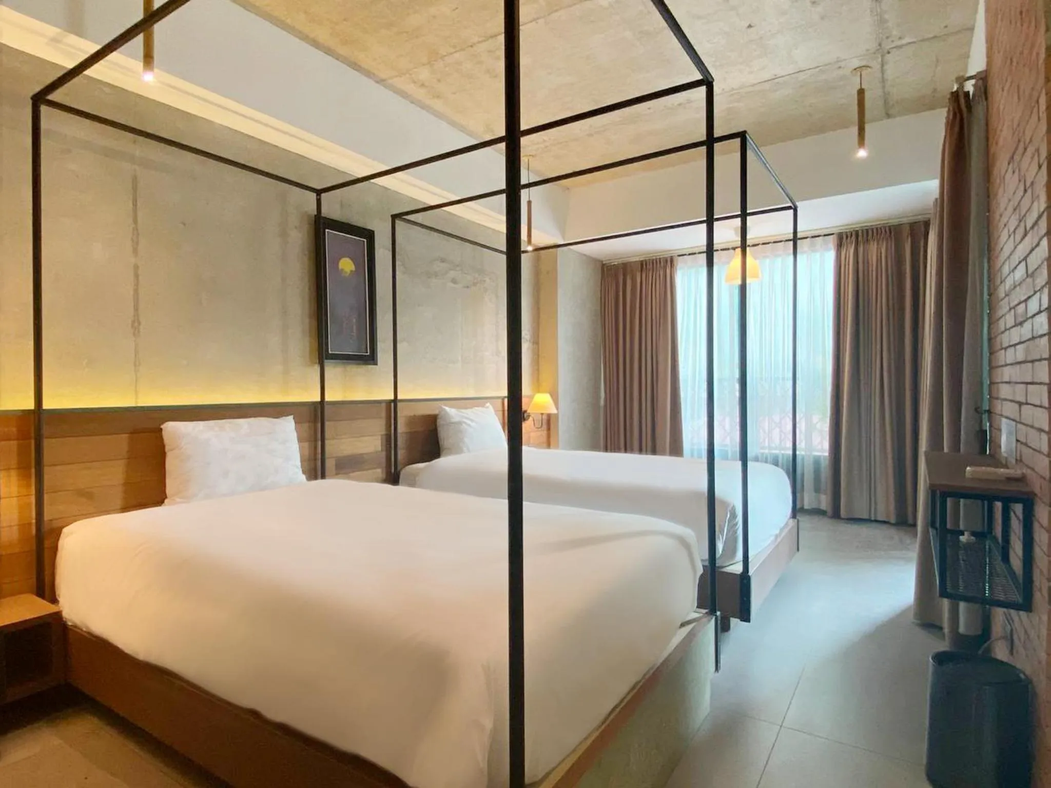 Photo of the whole room, Bed in CHECK inn Phnom Penh Royal Palace