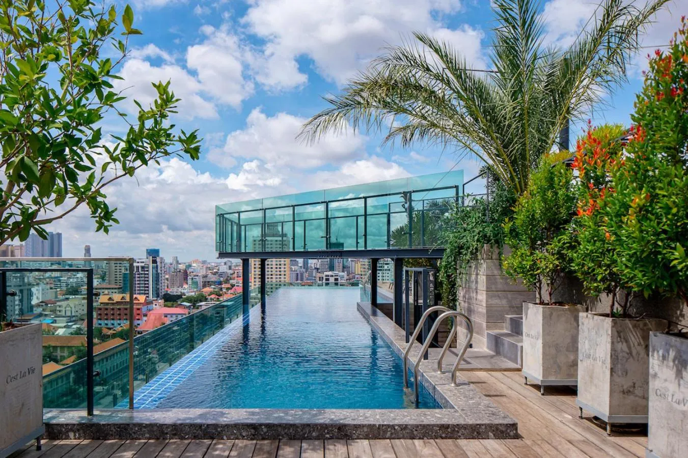 Balcony/Terrace in CHECK inn Phnom Penh Royal Palace
