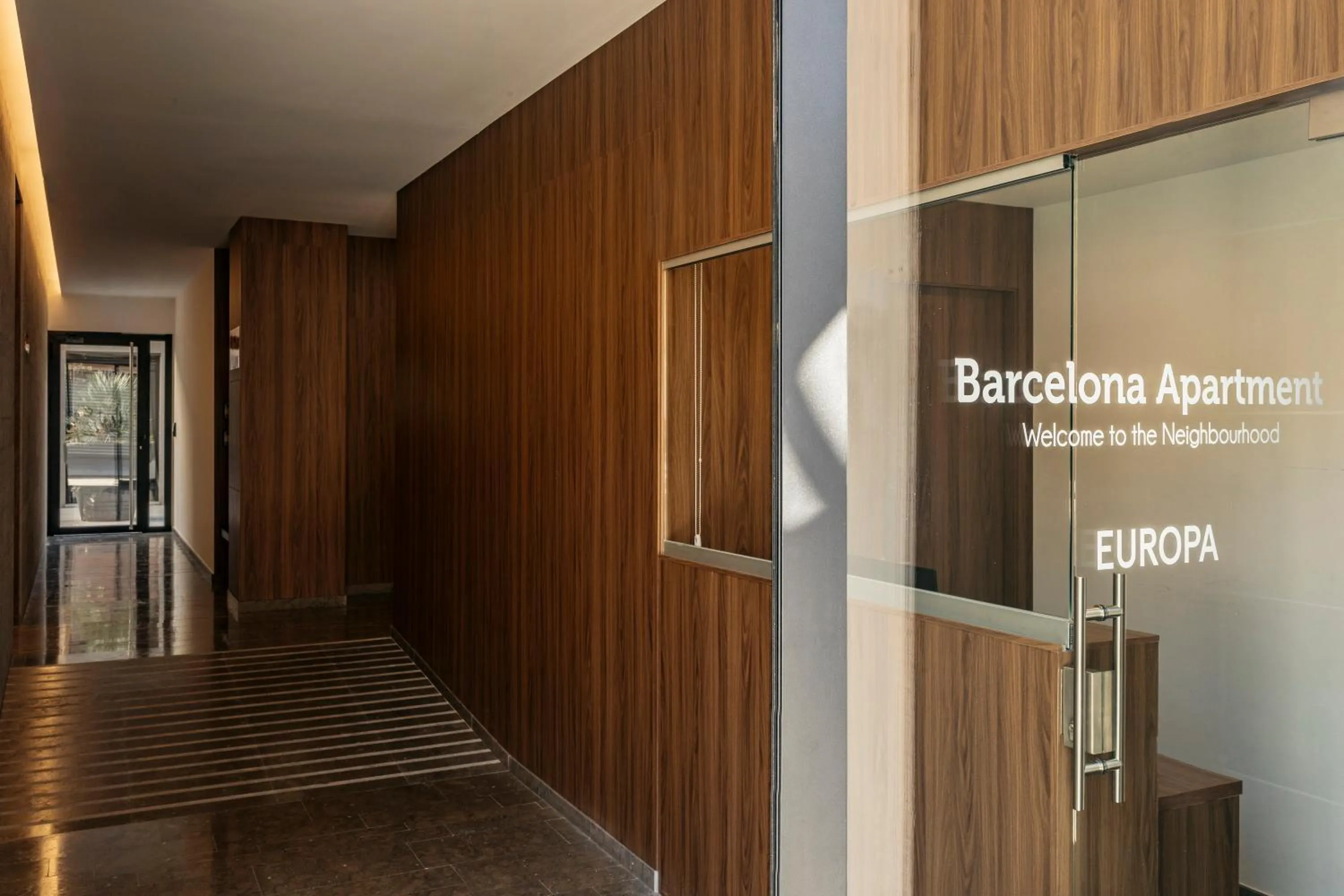 Lobby or reception in Europa Apartments