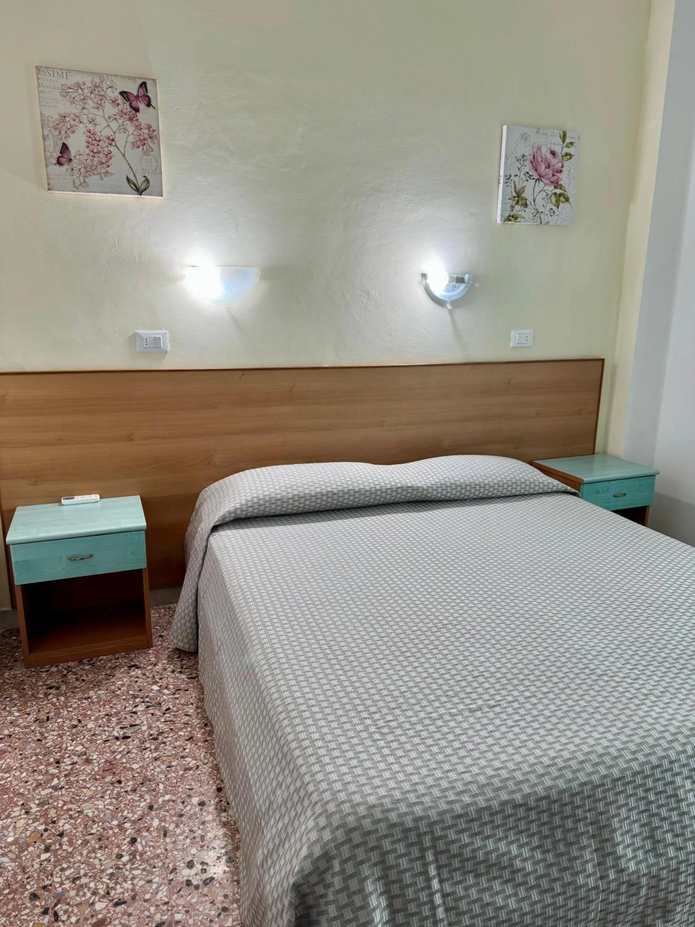 Bed in Hotel Valente