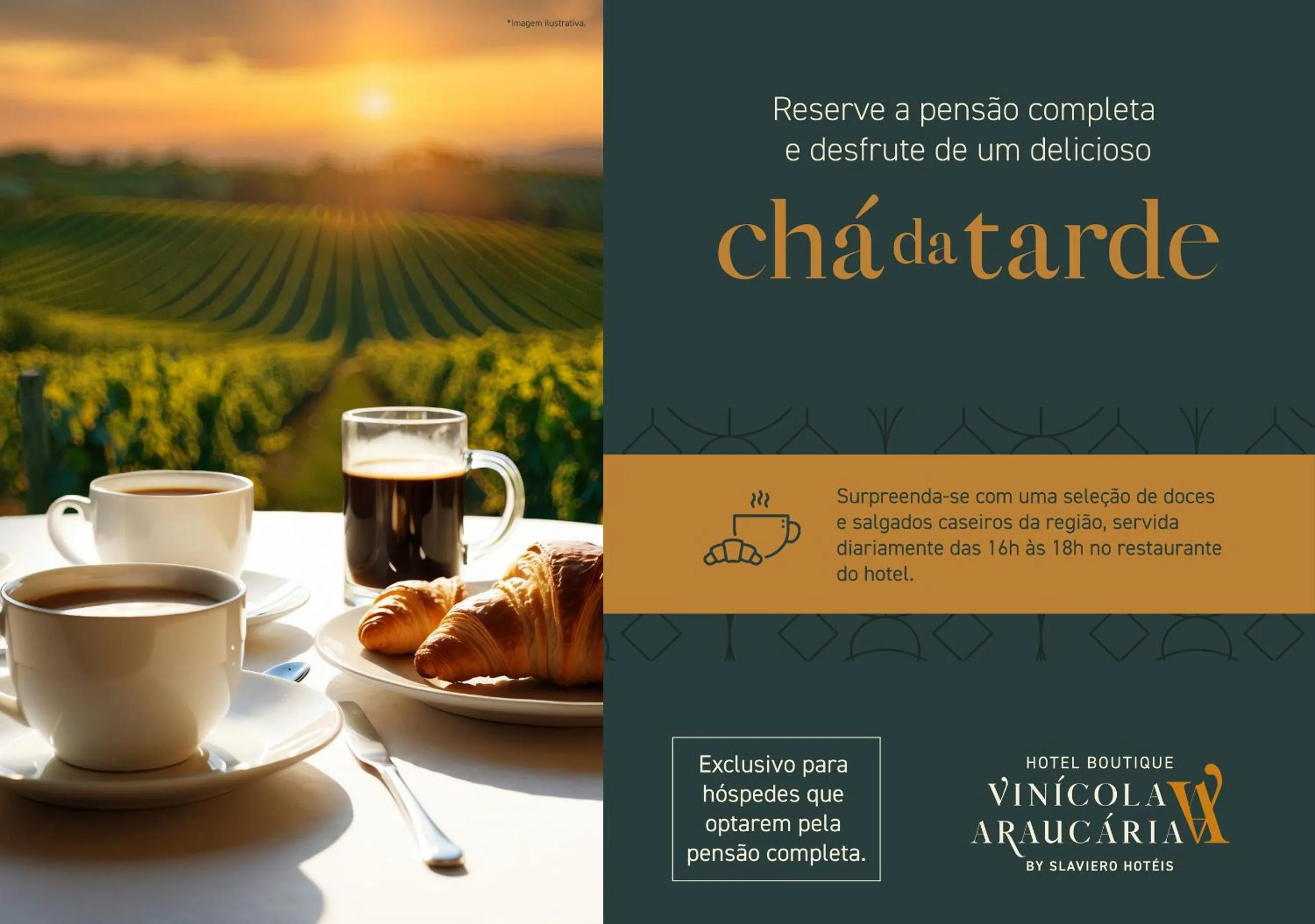 Food and drinks in Hotel Boutique Vinícola Araucária by Slaviero Hotéis