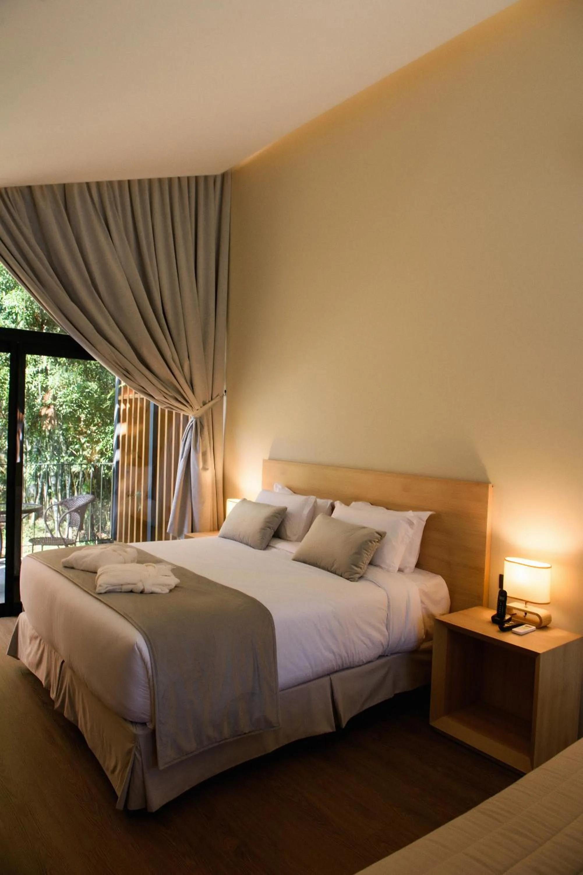 Bed in Hotel Boutique Vinícola Araucária by Slaviero Hotéis