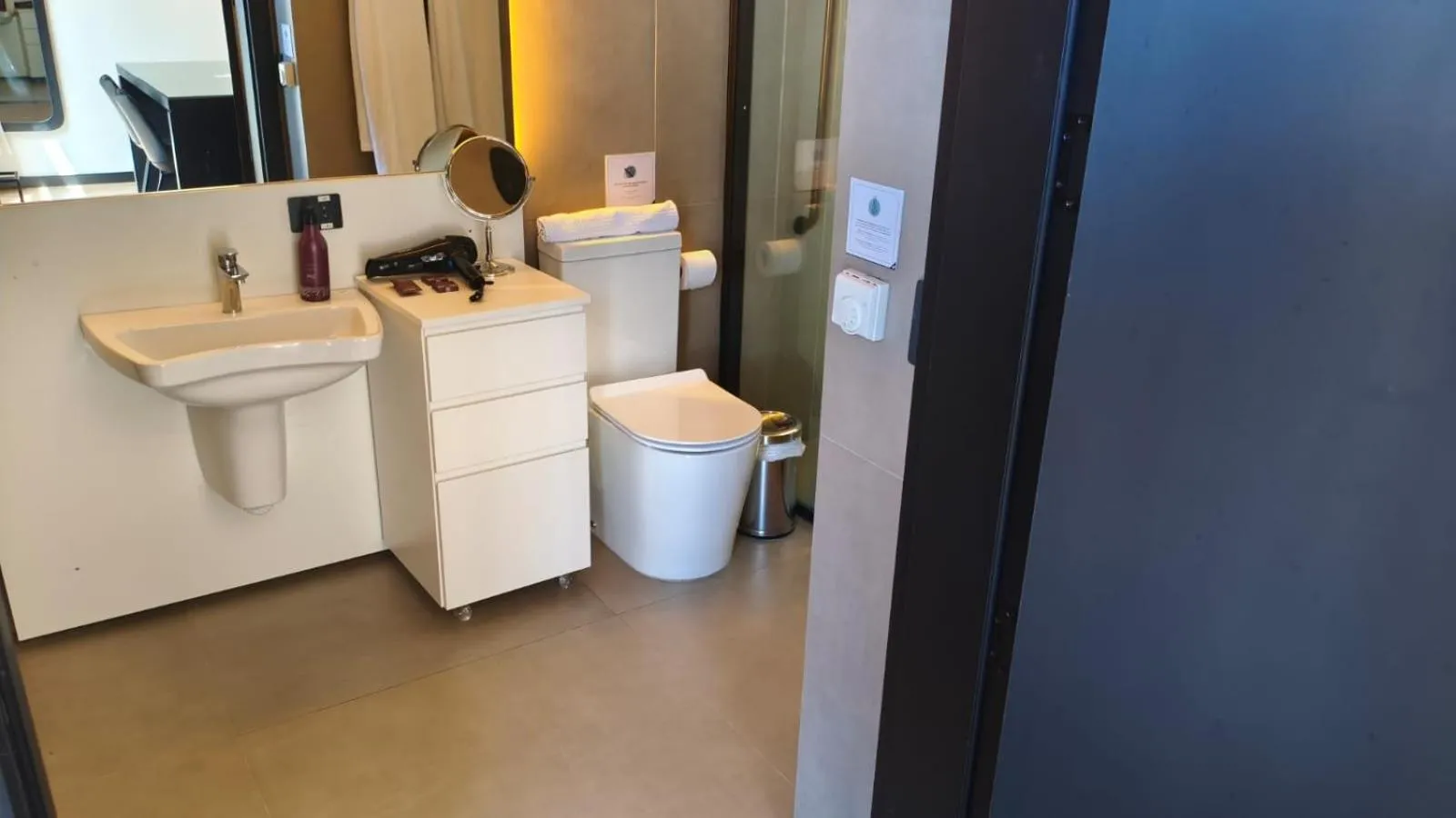 Bathroom in Hotel Boutique Vinícola Araucária by Slaviero Hotéis