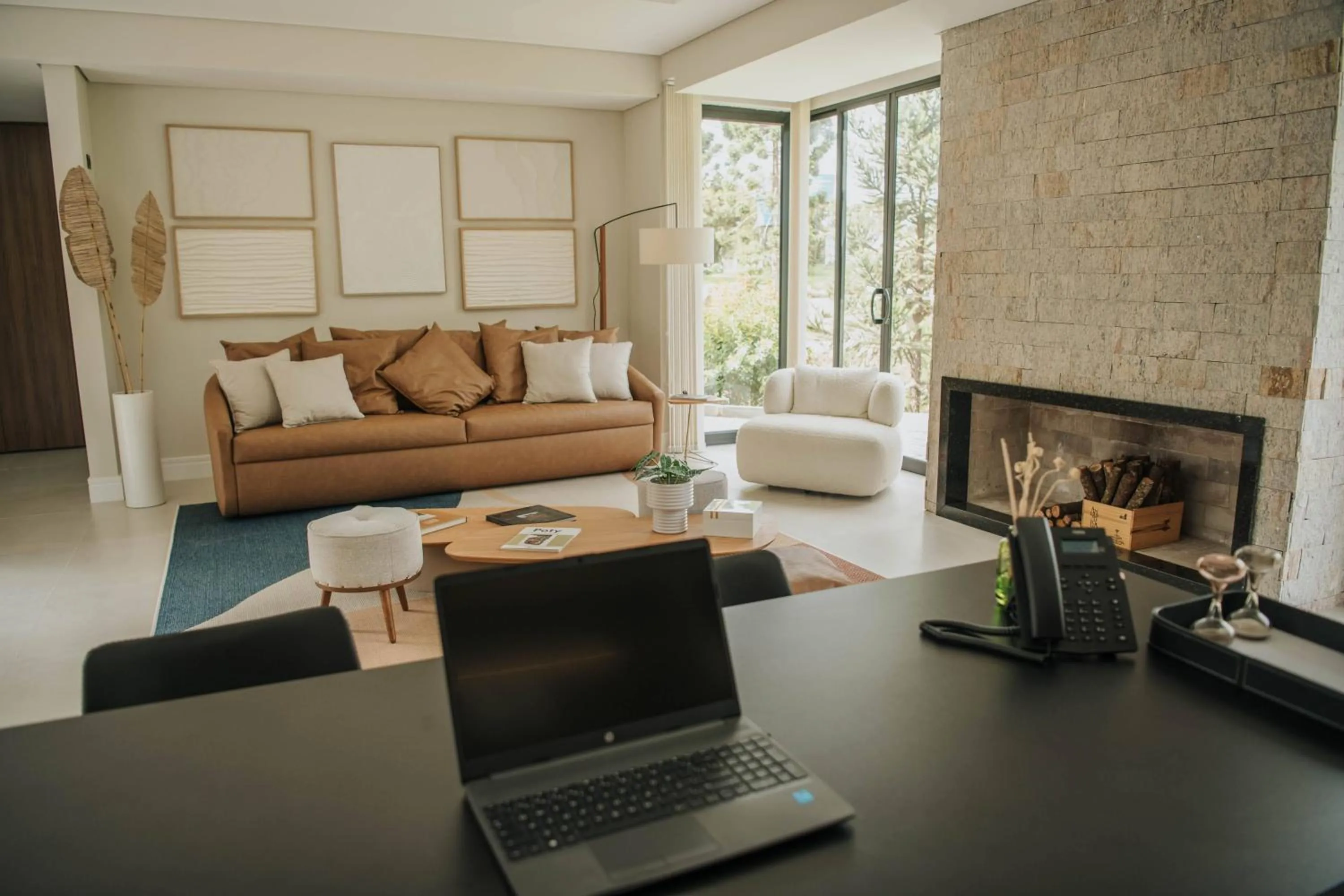 Lobby or reception in Hotel Boutique Vinícola Araucária by Slaviero Hotéis