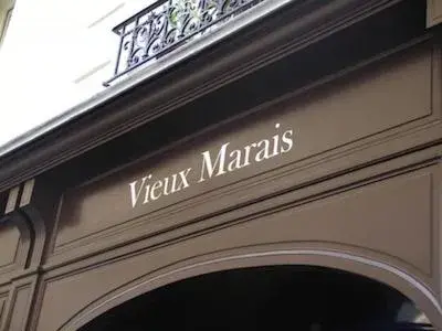 Facade/entrance in Hôtel du Vieux Marais Facade/entrance in Hôtel du Vieux Marais
