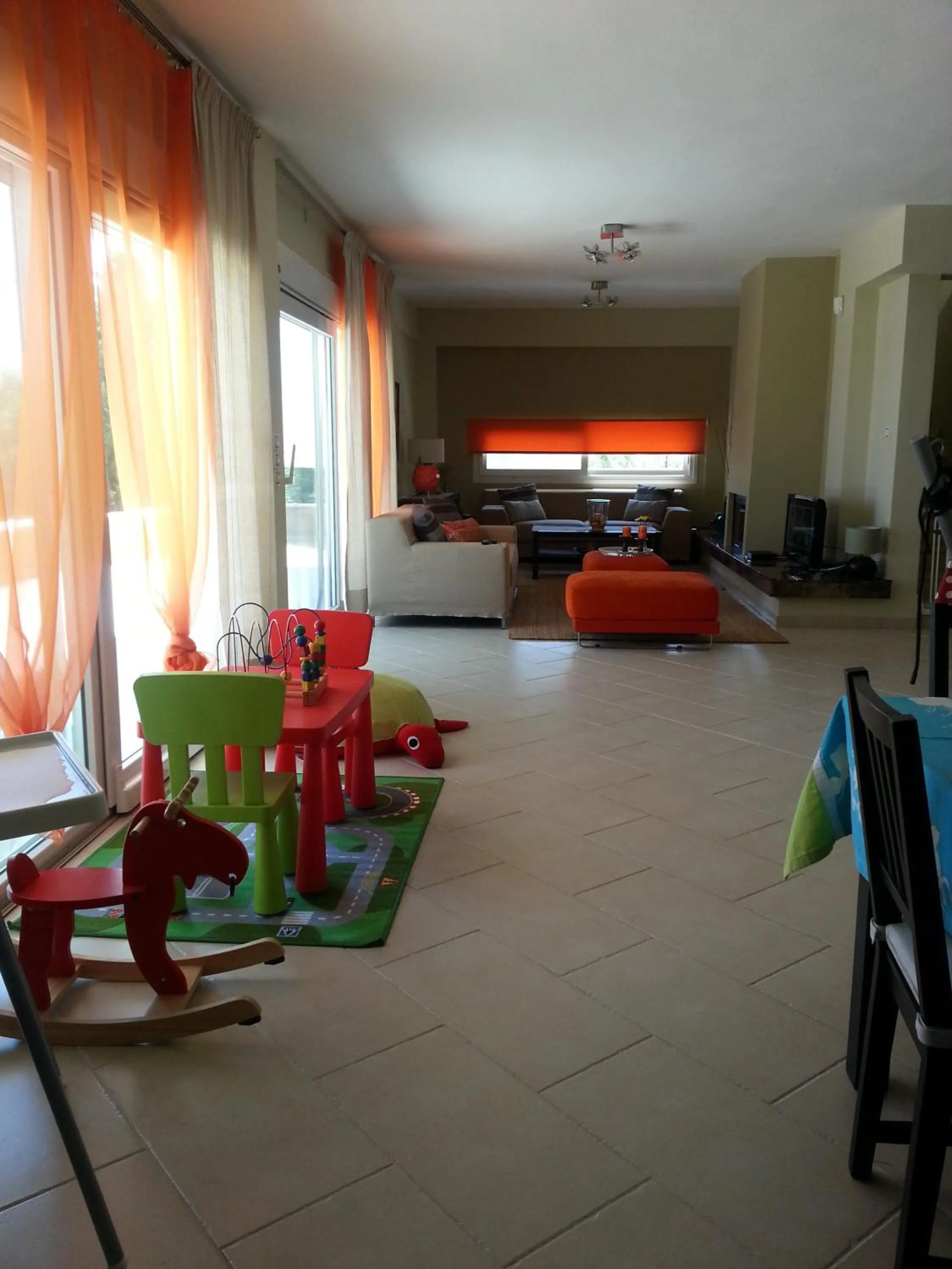 Children play ground, Bed in Villa Anna Maria Kriopigi Private Pool & Sea View 5 Bedrooms