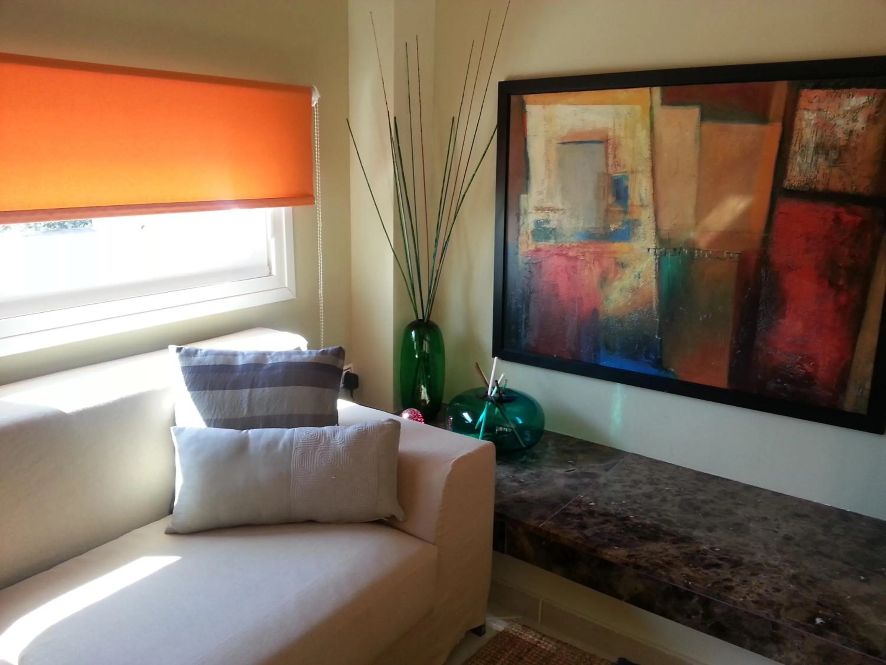 Living room in Villa Anna Maria Kriopigi Private Pool & Sea View 5 Bedrooms