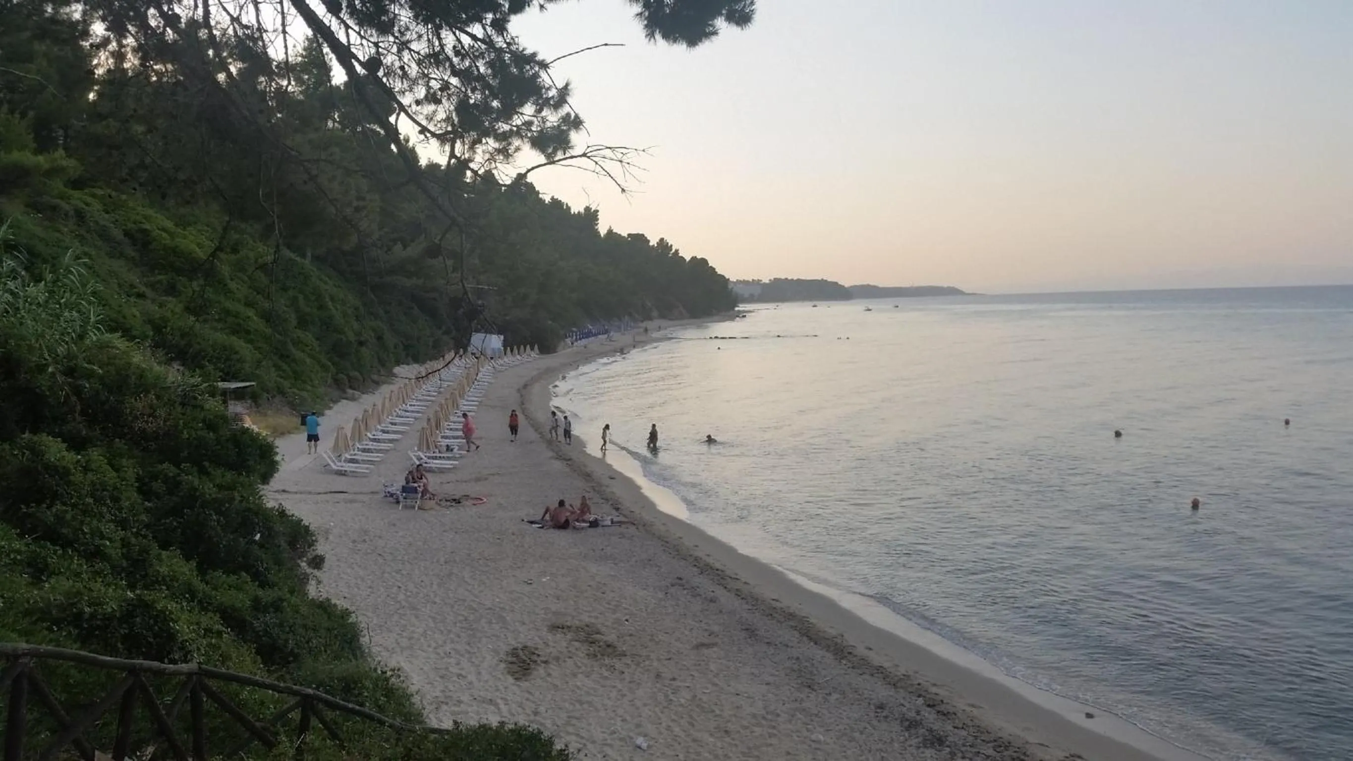 Beach in Villa Anna Maria Kriopigi Private Pool & Sea View 5 Bedrooms