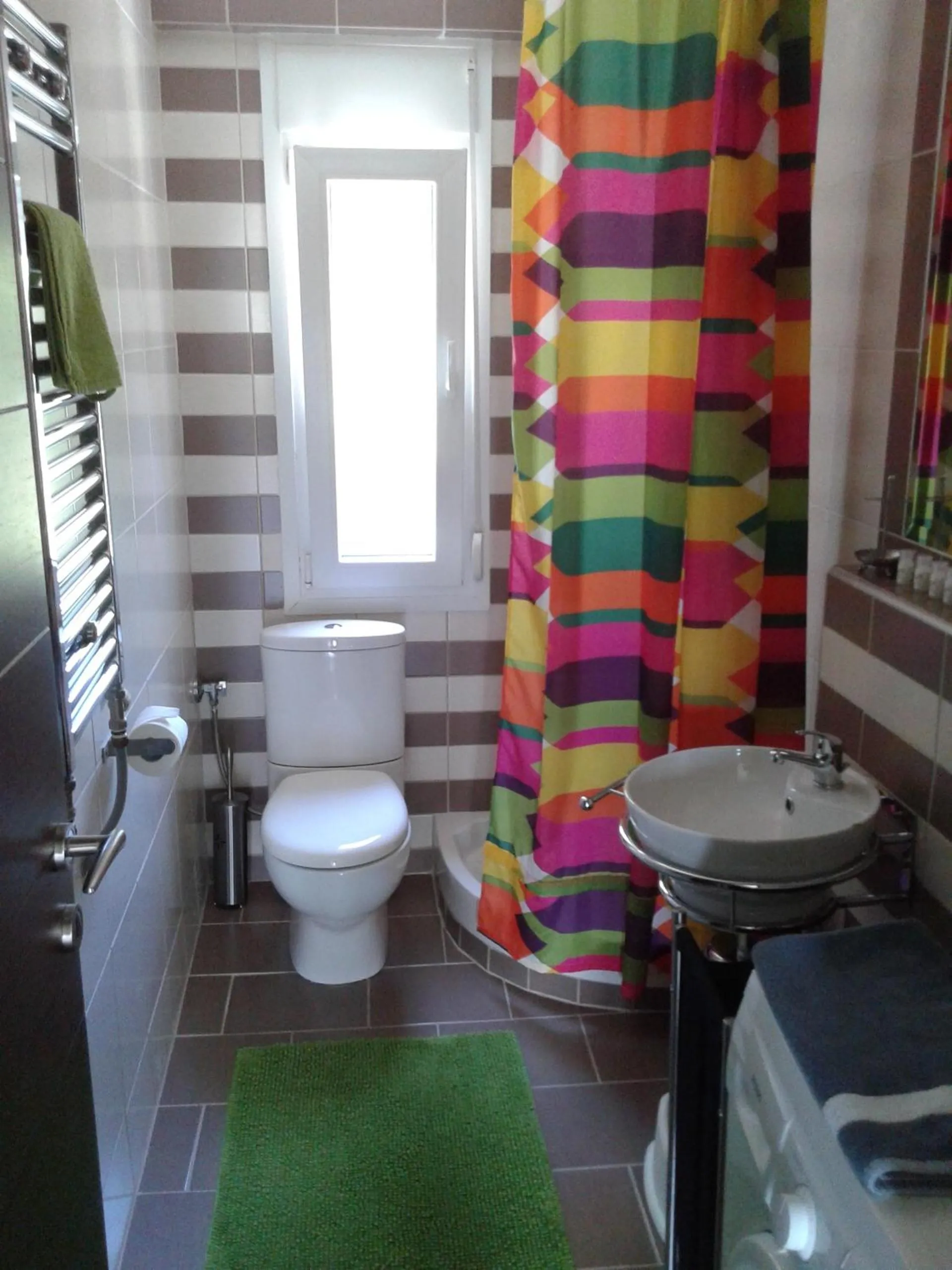 Toilet in Villa Anna Maria Kriopigi Private Pool & Sea View 5 Bedrooms