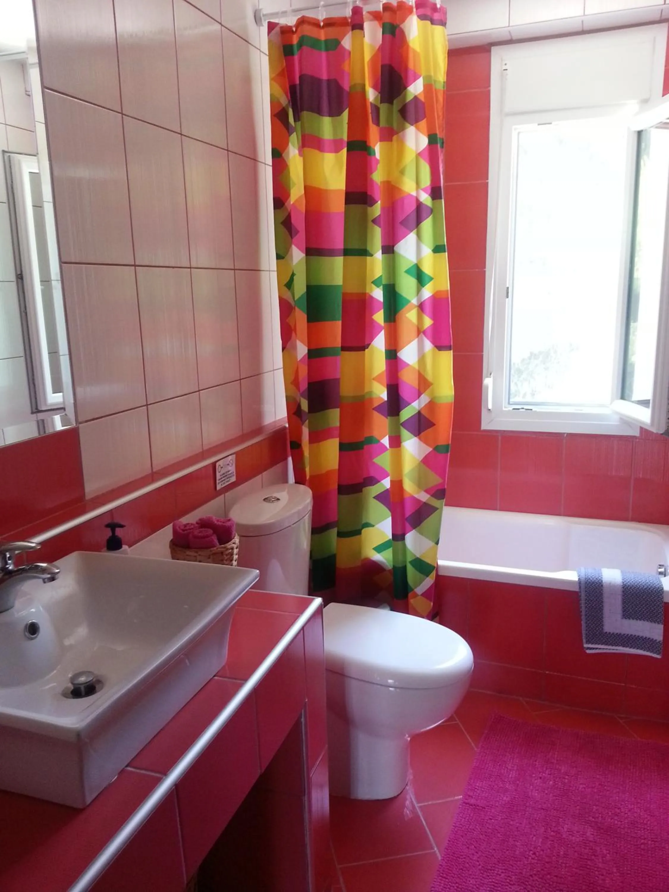 Bathroom in Villa Anna Maria Kriopigi Private Pool & Sea View 5 Bedrooms