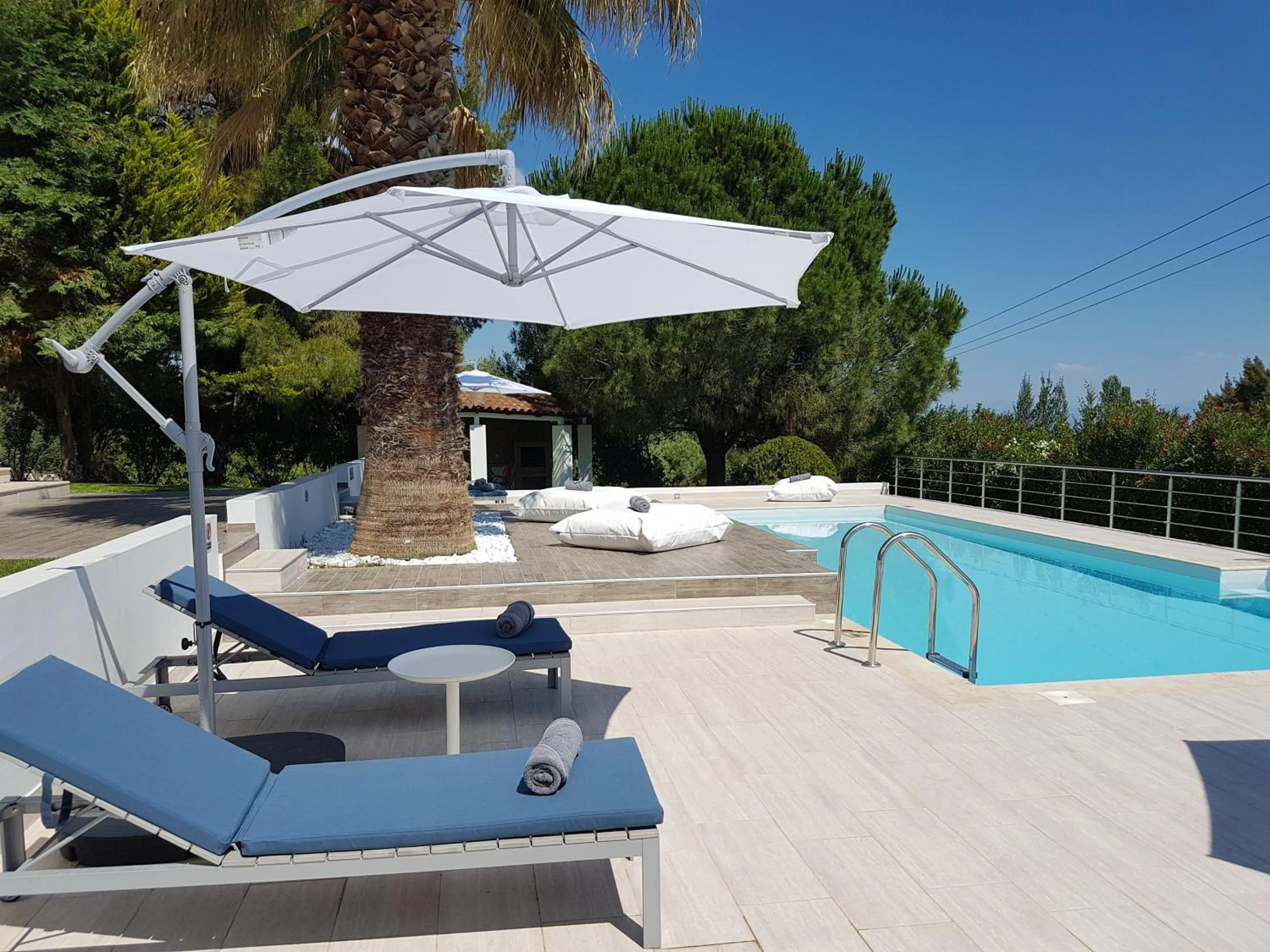 Swimming pool in Villa Anna Maria Kriopigi Private Pool & Sea View 5 Bedrooms