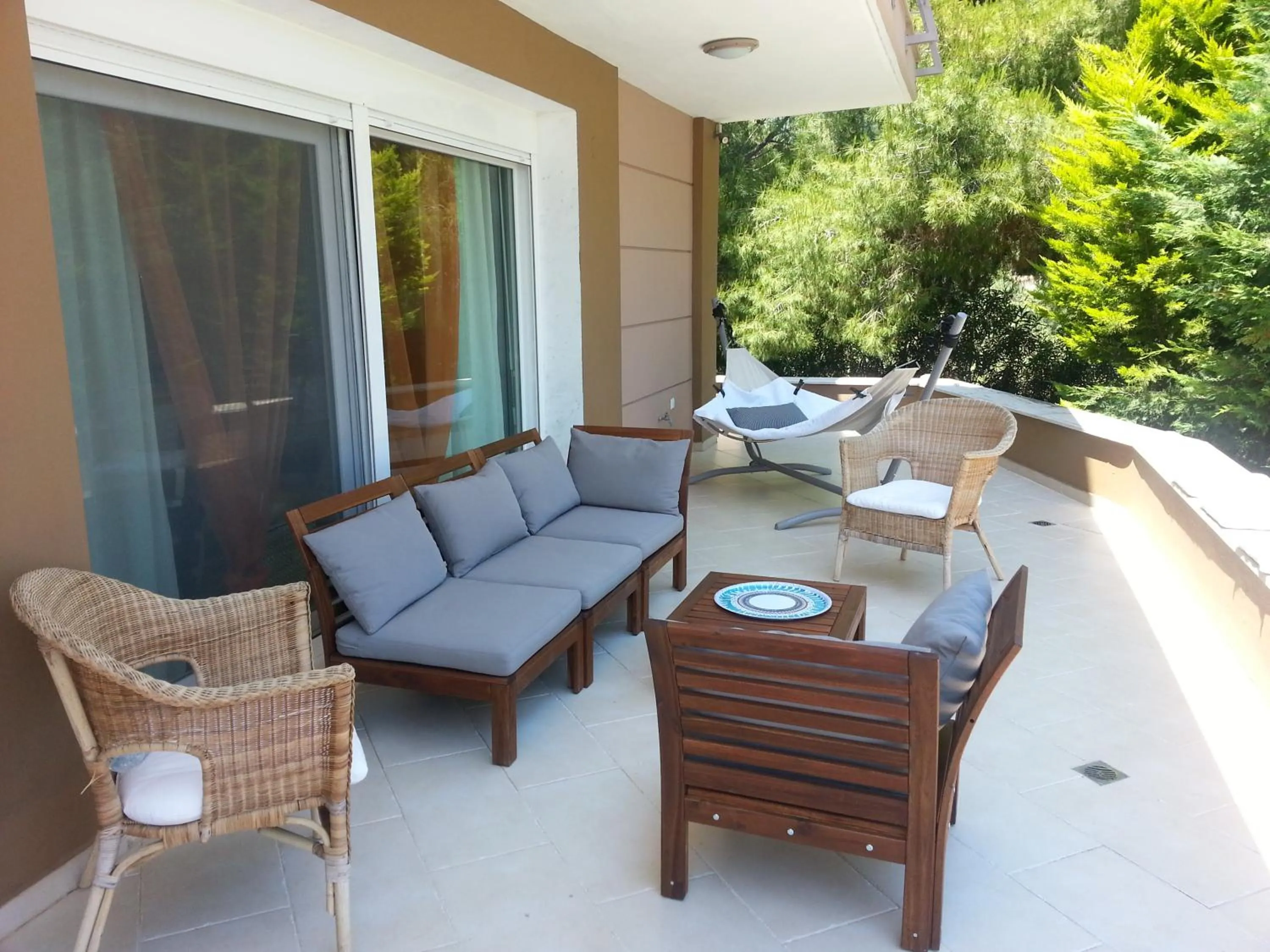 Balcony/Terrace in Villa Anna Maria Kriopigi Private Pool & Sea View 5 Bedrooms