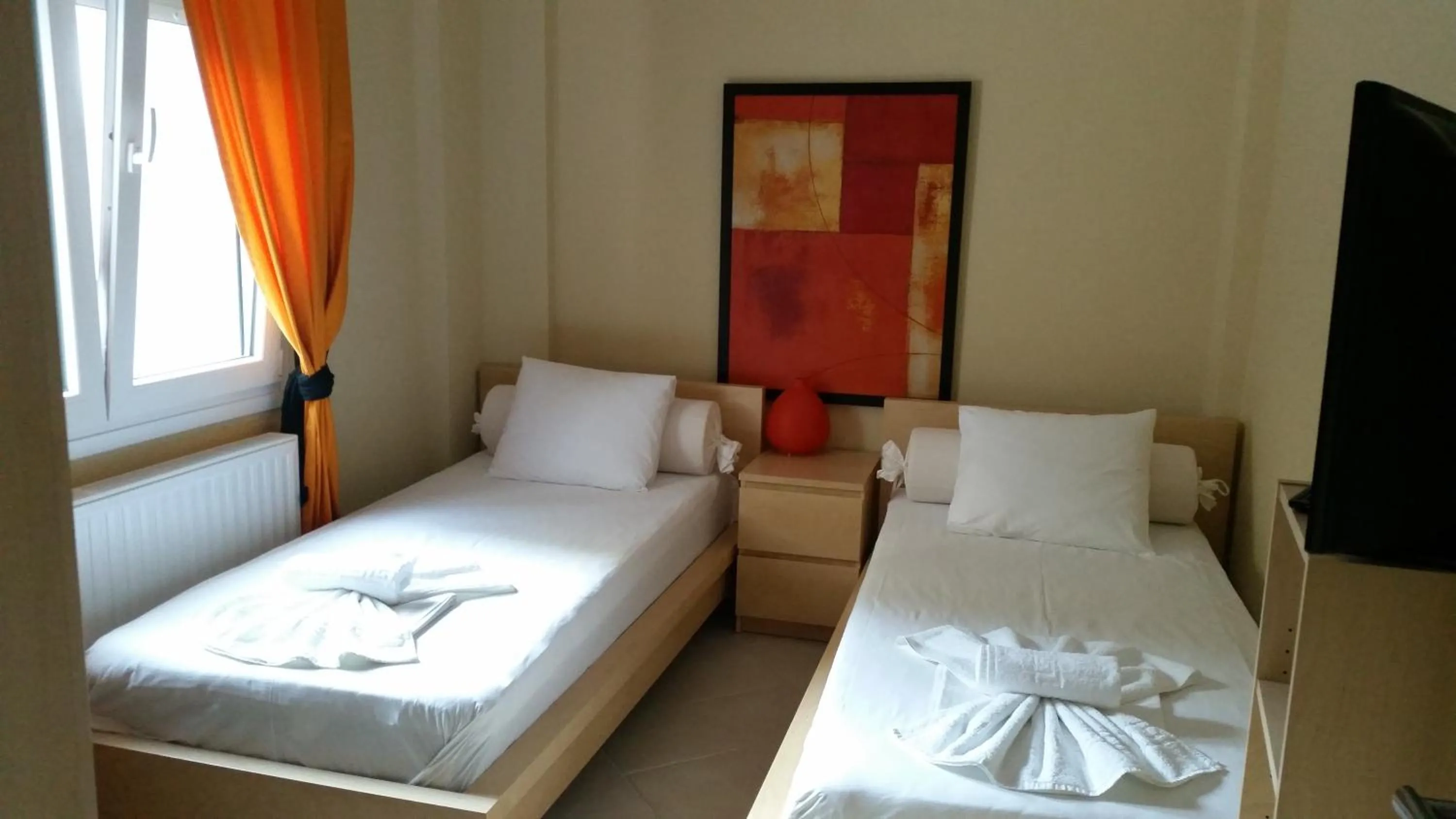 Bedroom, Bed in Villa Anna Maria Kriopigi Private Pool & Sea View 5 Bedrooms