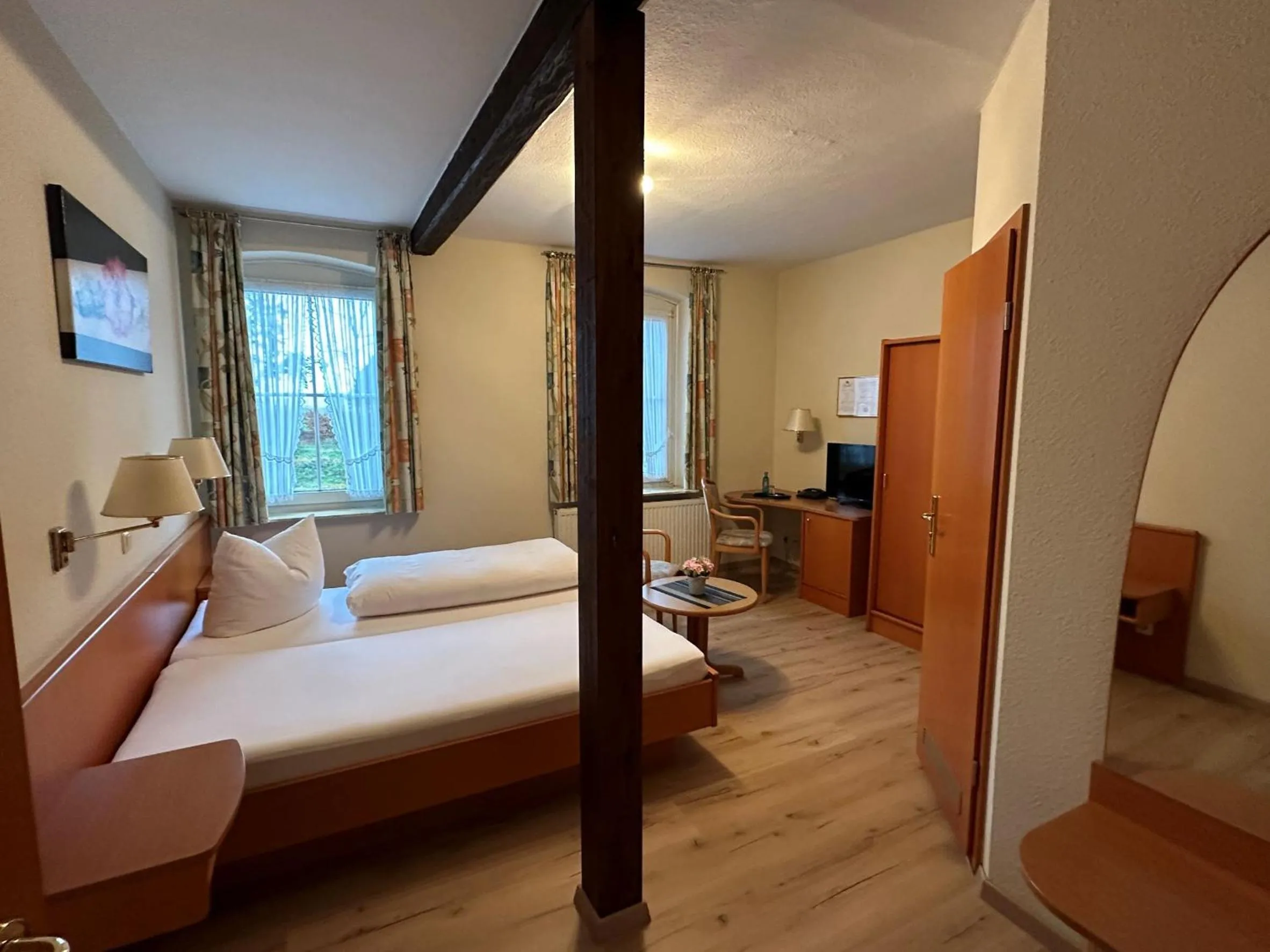 Bed in Landhotel Vessens Hoff