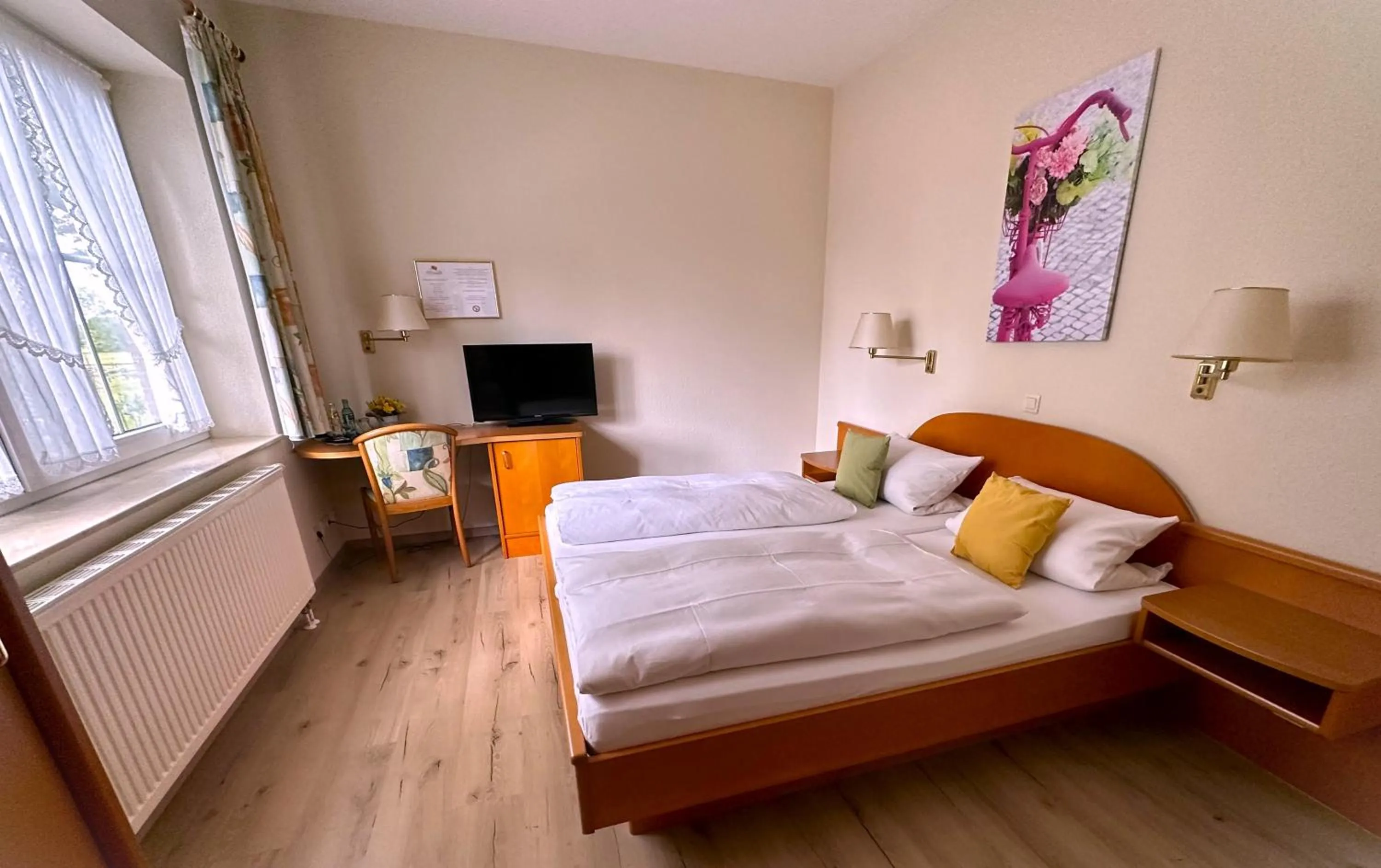 Bed in Landhotel Vessens Hoff