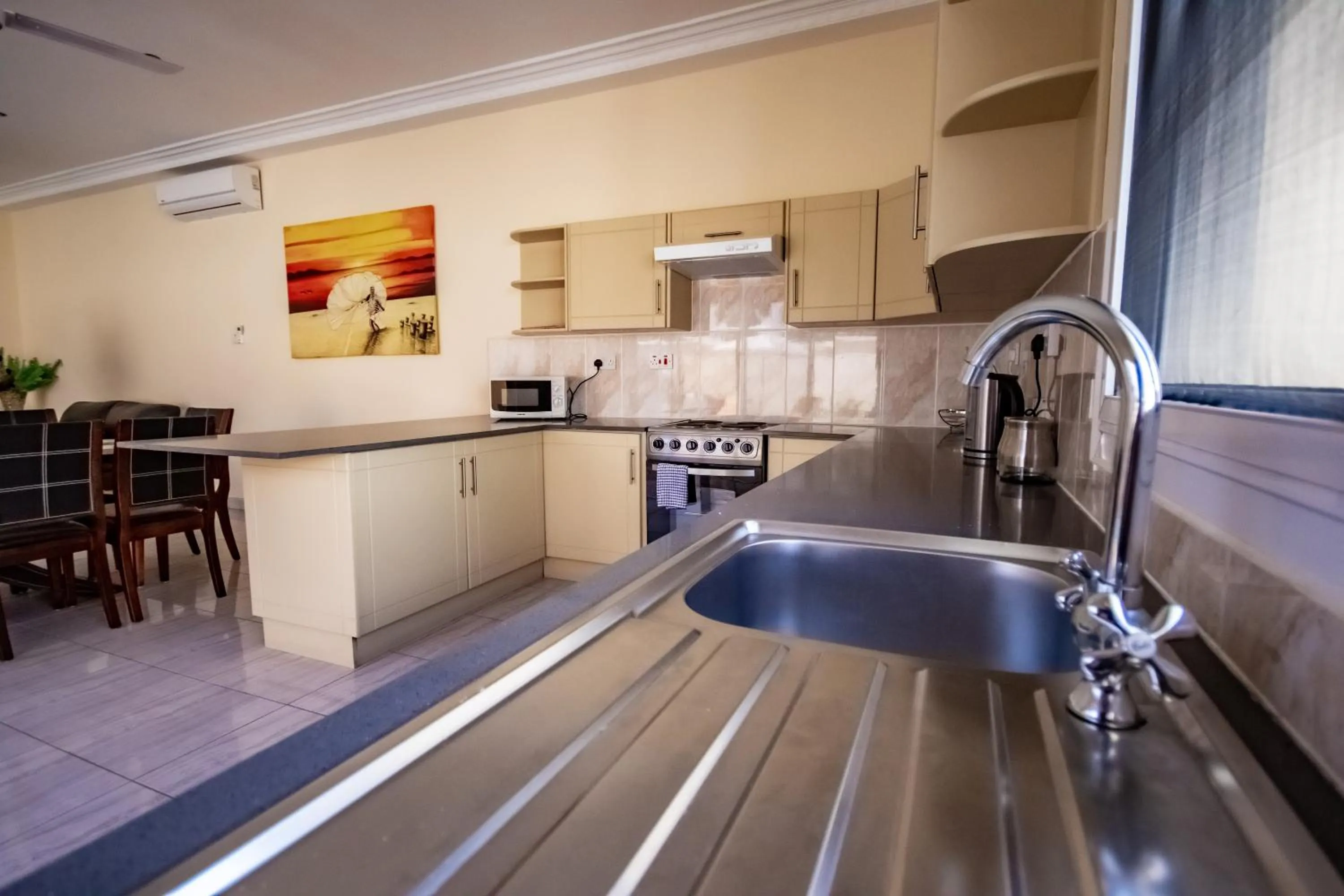 Kitchen or kitchenette in Kololi Beach Resort