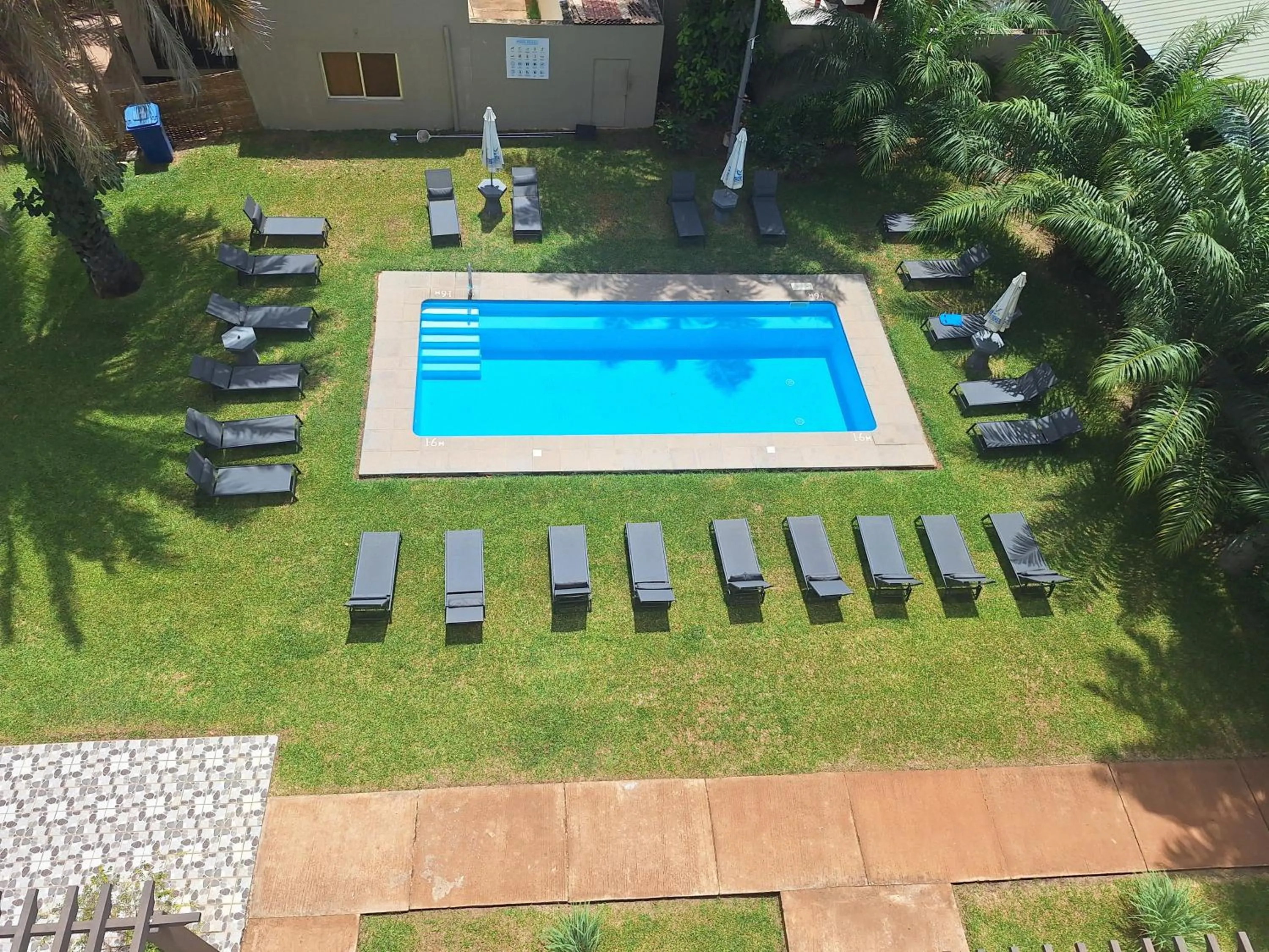 Pool view in Kololi Beach Resort