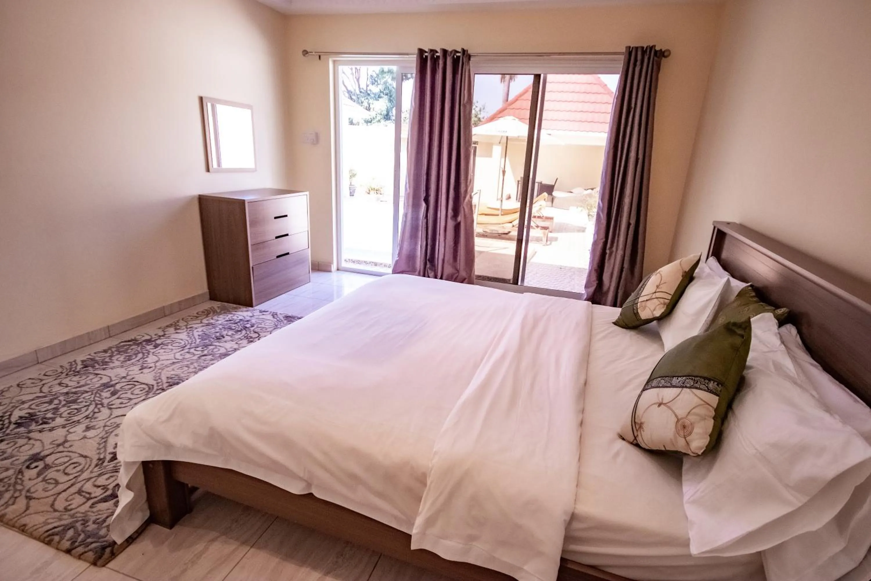 Bed in Kololi Beach Resort