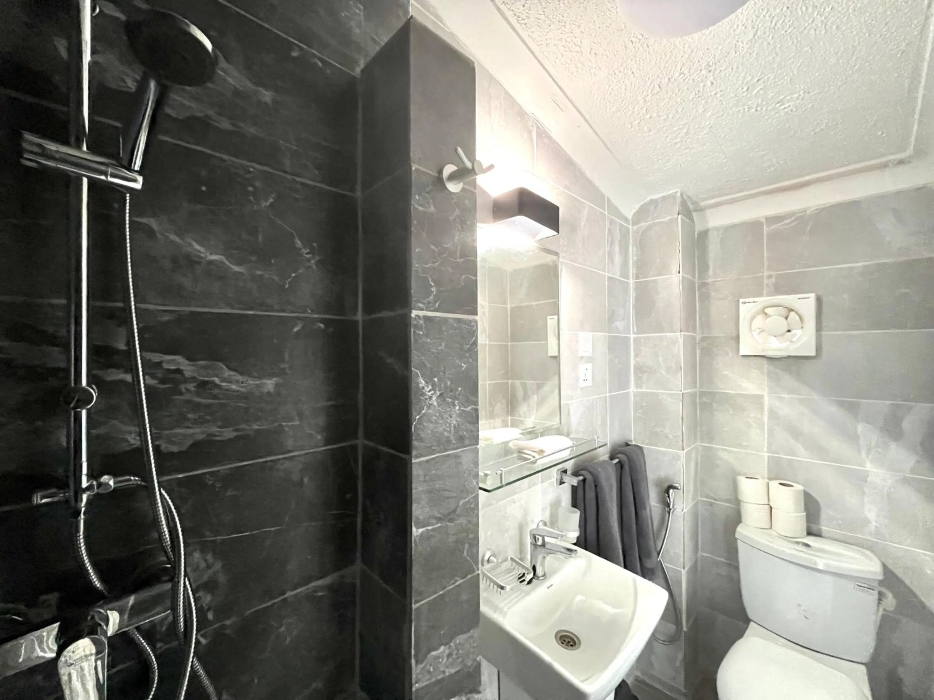 Shower in Kololi Beach Resort