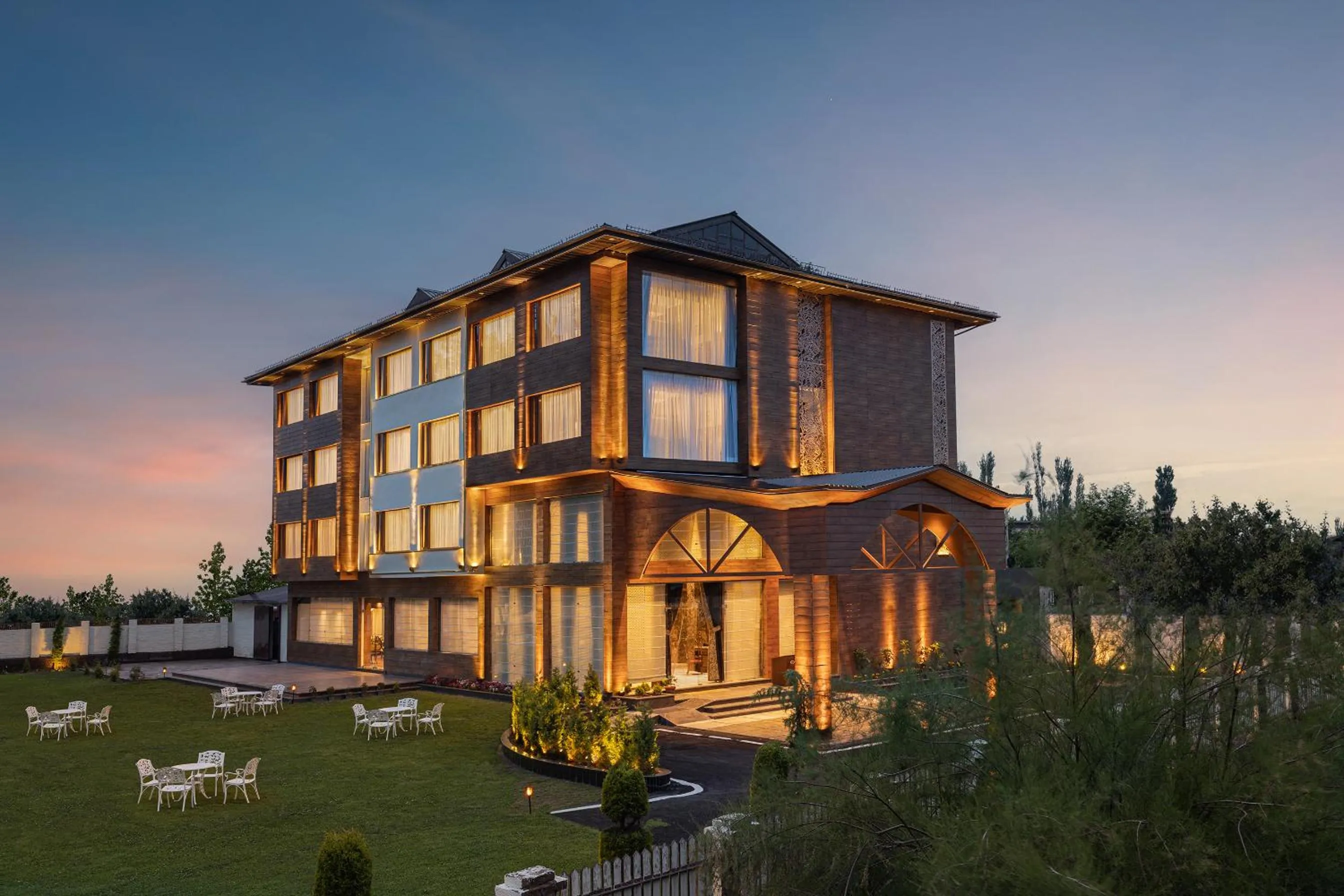 Property building in WelcomHeritage Grand, Srinagar