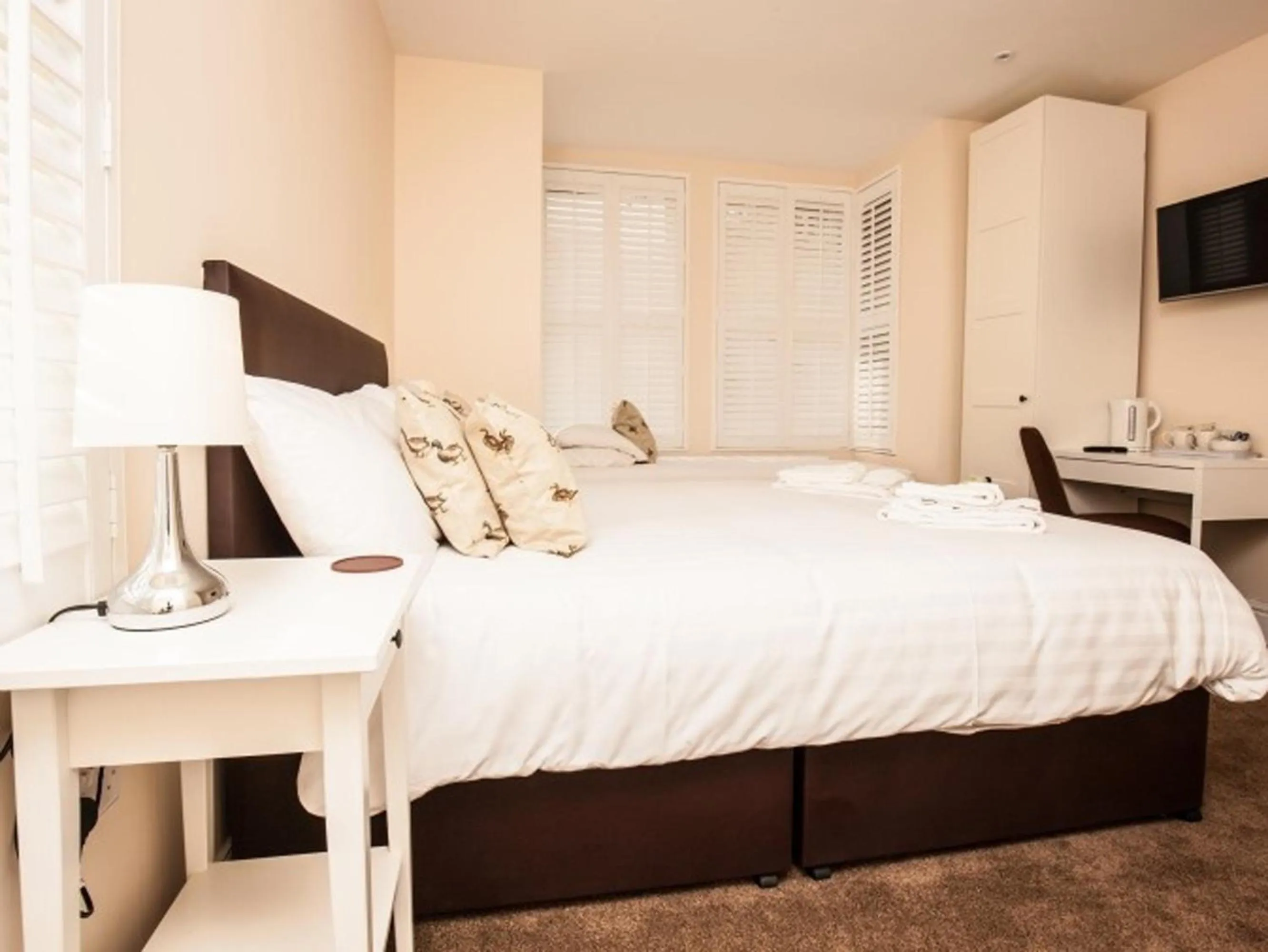 Bed in Bridge Hotel Brandon