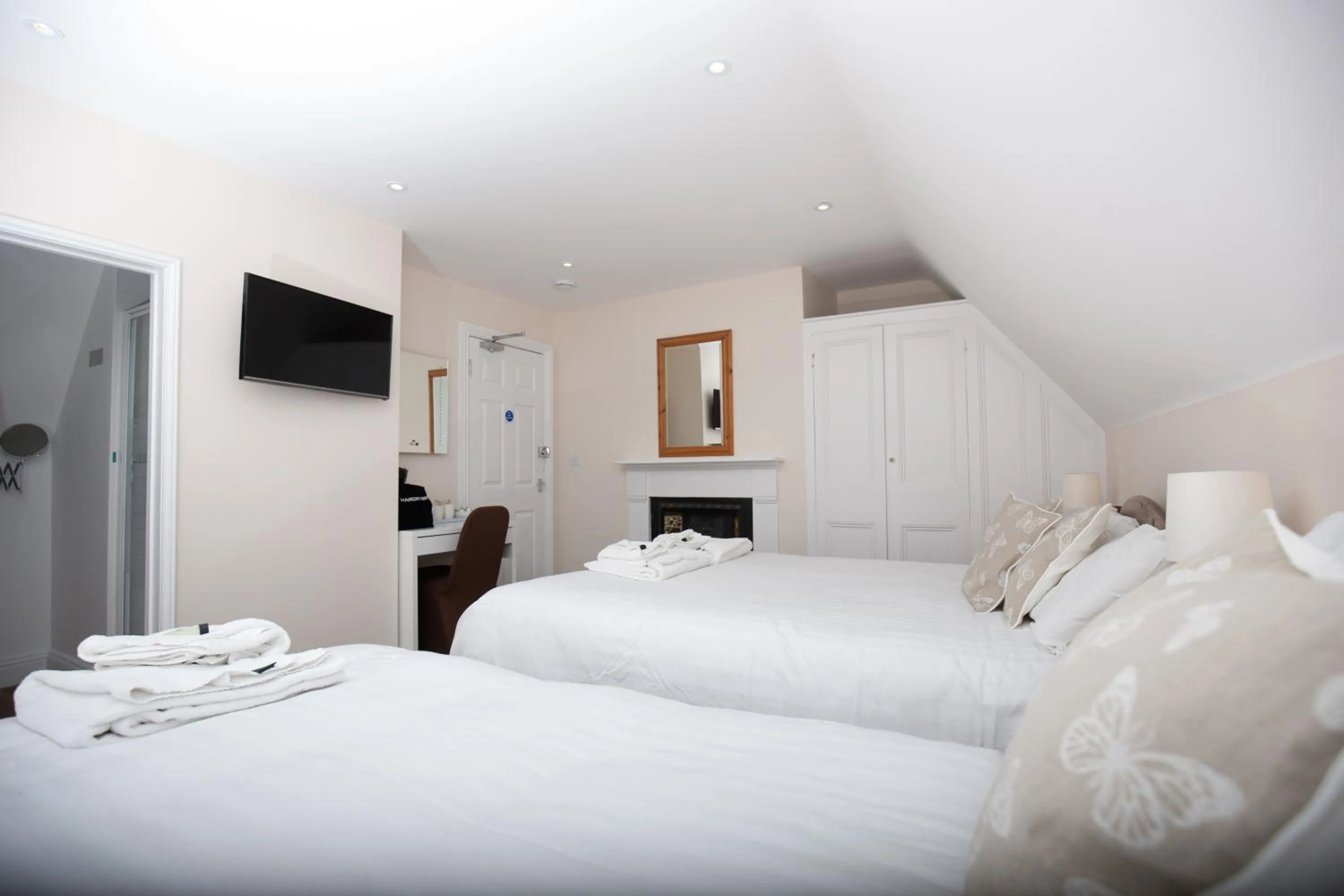 Bed in Bridge Hotel Brandon