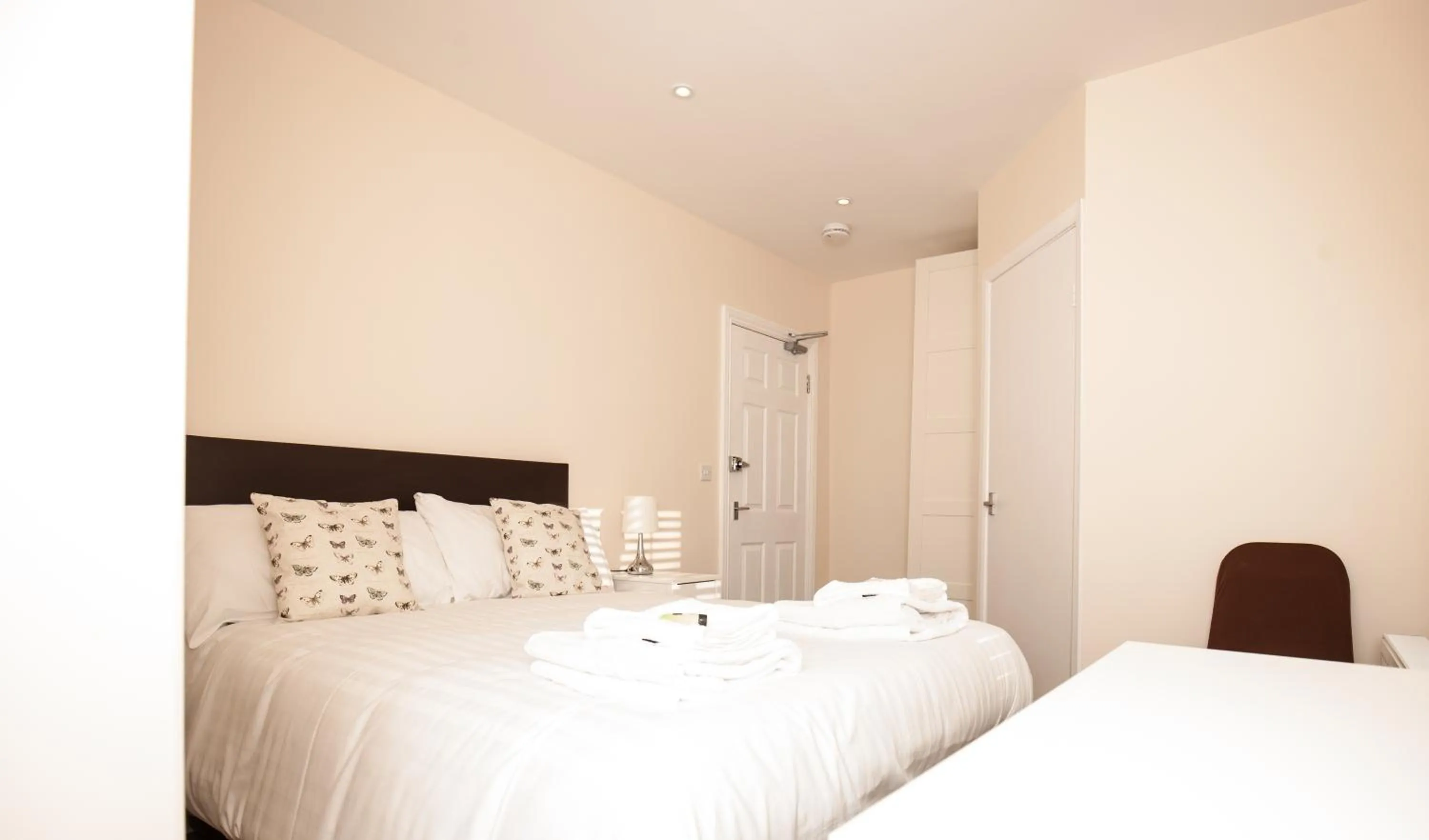 Bed in Bridge Hotel Brandon