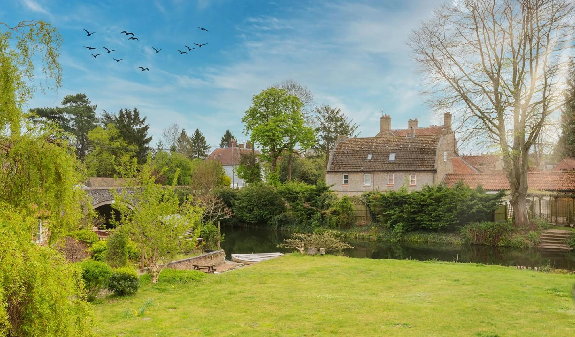 River view in Bridge Hotel Brandon