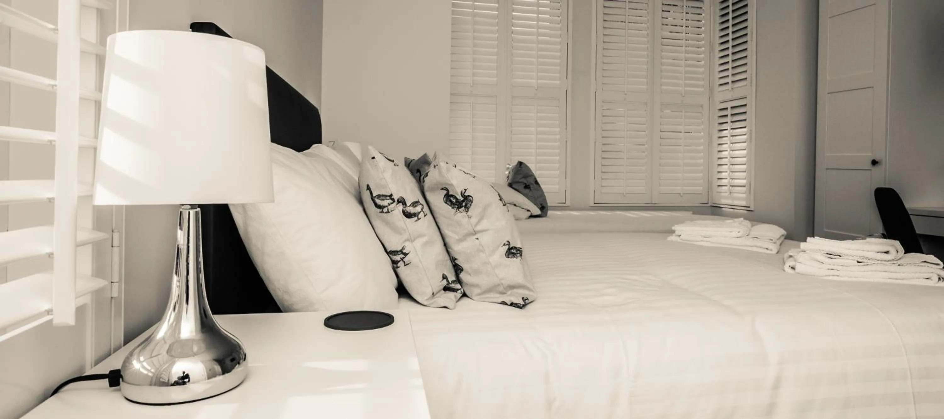 Bed in Bridge Hotel Brandon