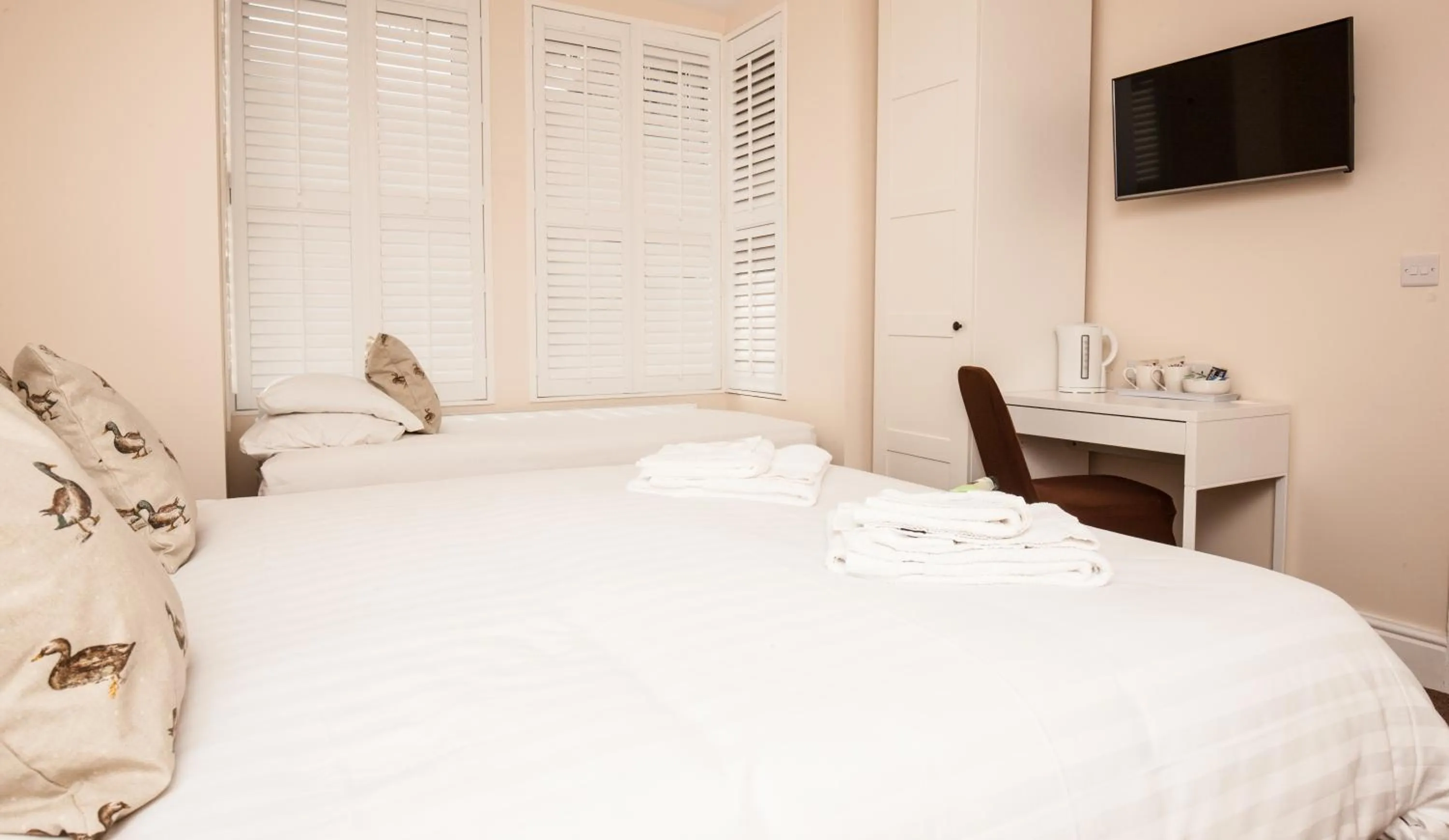 Bed in Bridge Hotel Brandon