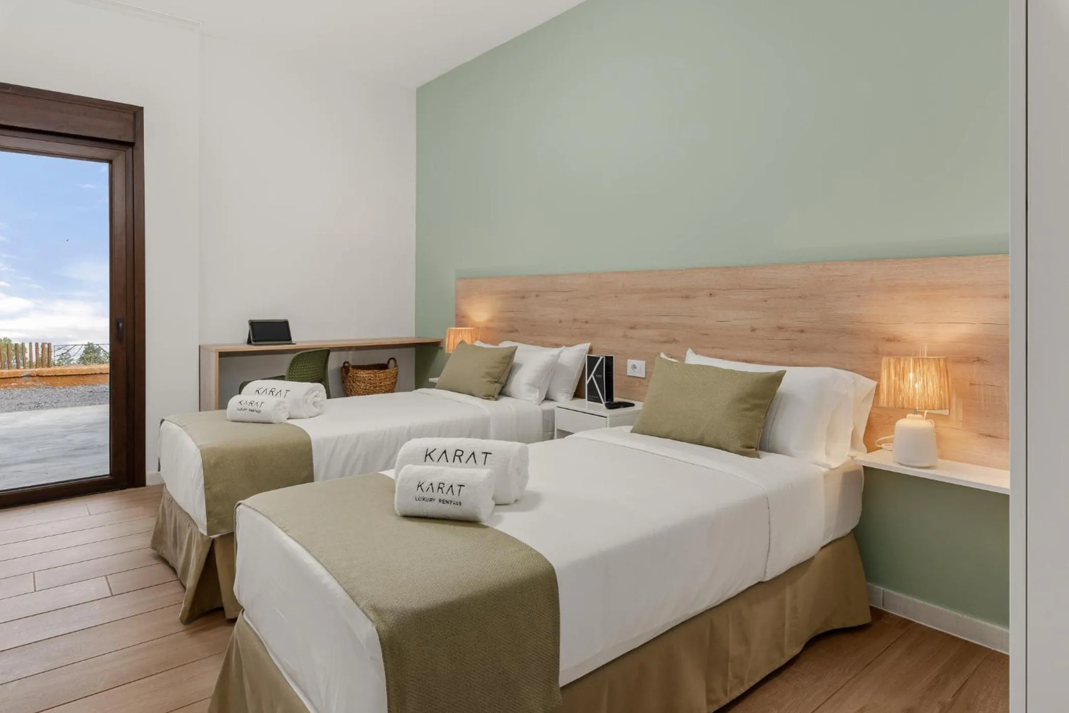 Bed in KARAT Villa Uchova