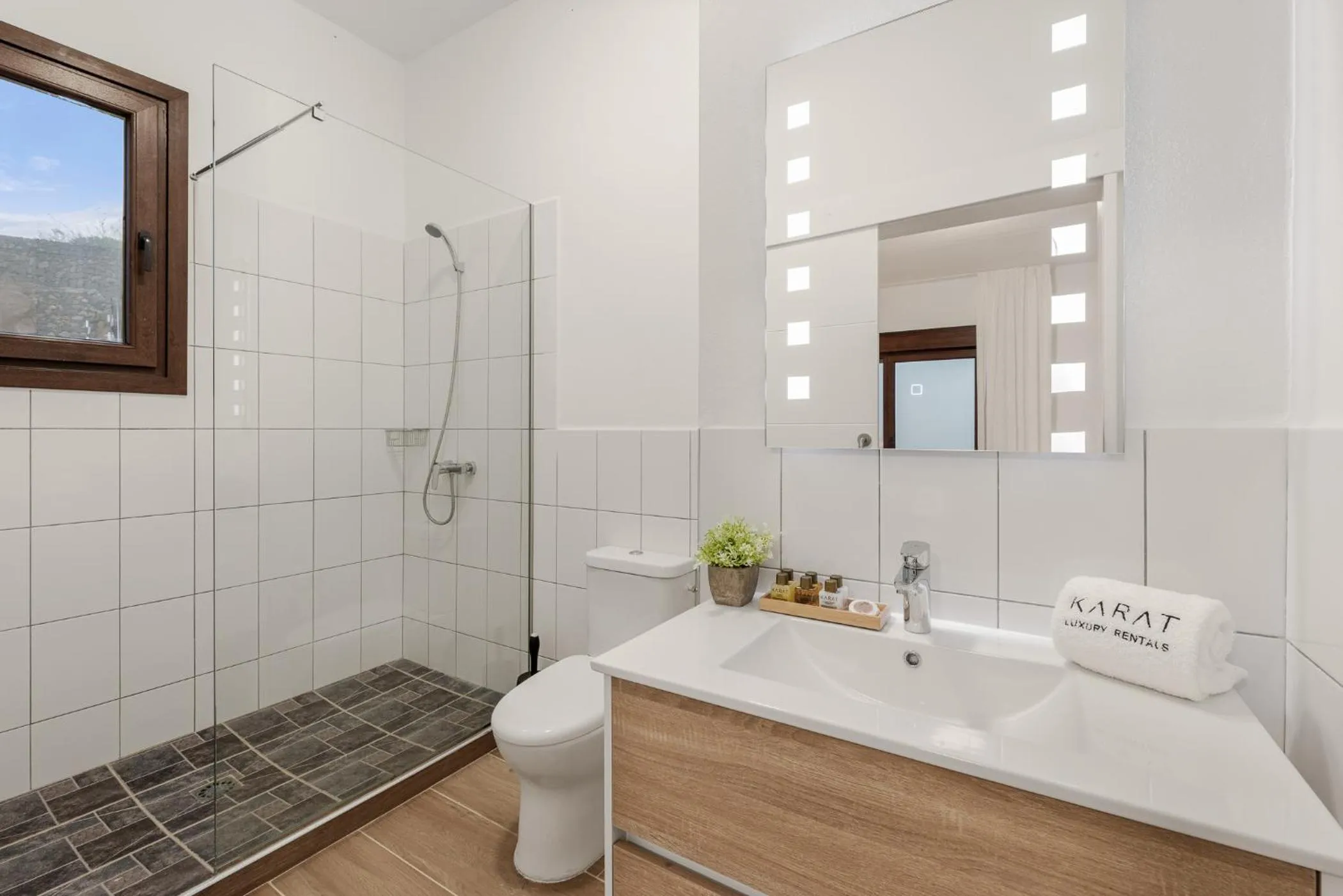 Shower in KARAT Villa Uchova