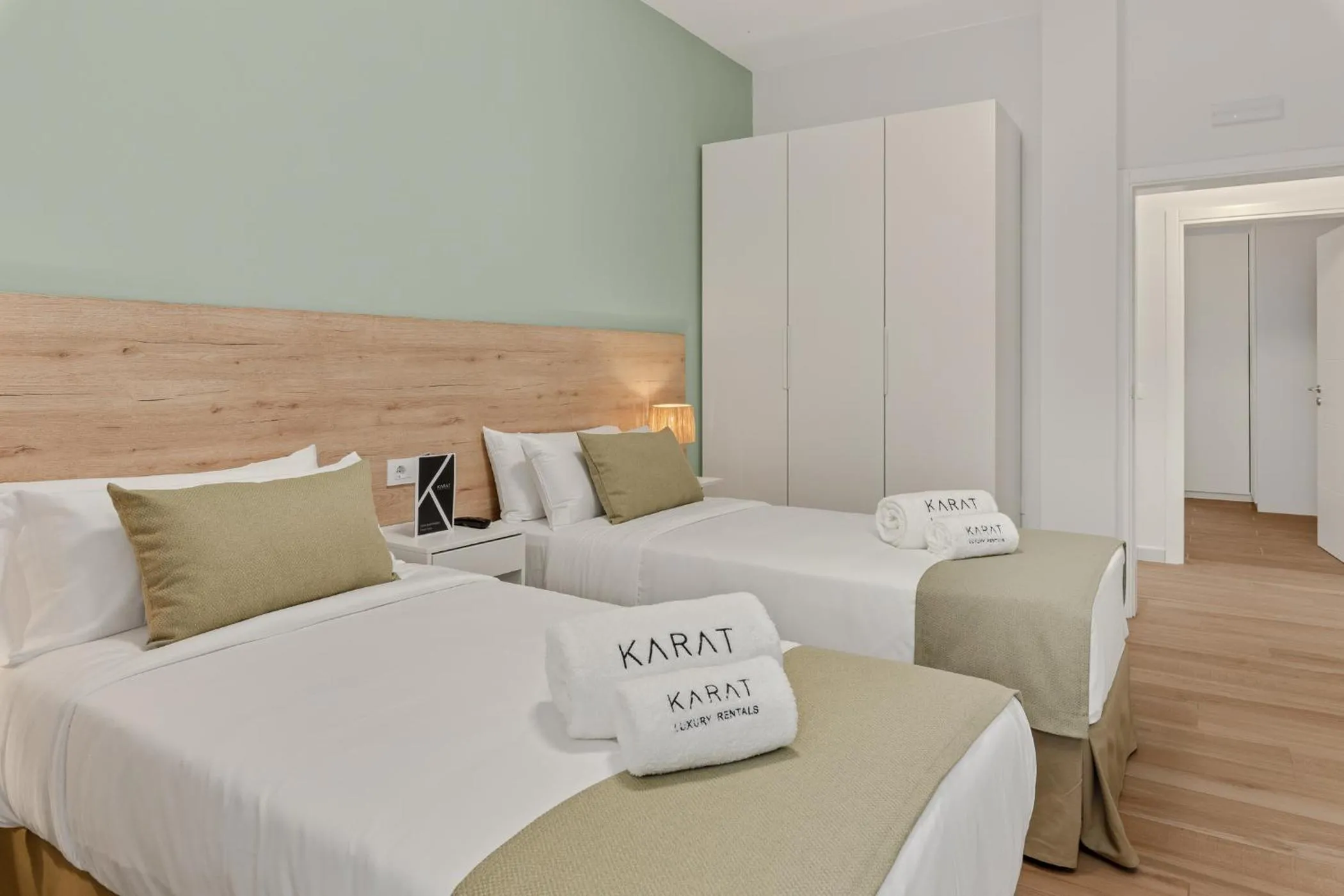 Bed in KARAT Villa Uchova